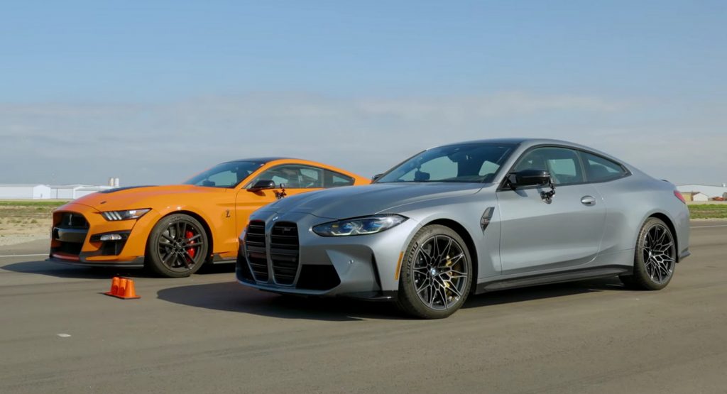  Ford Mustang Shelby GT500 VS BMW M4: Can Germany Outmuscle America?