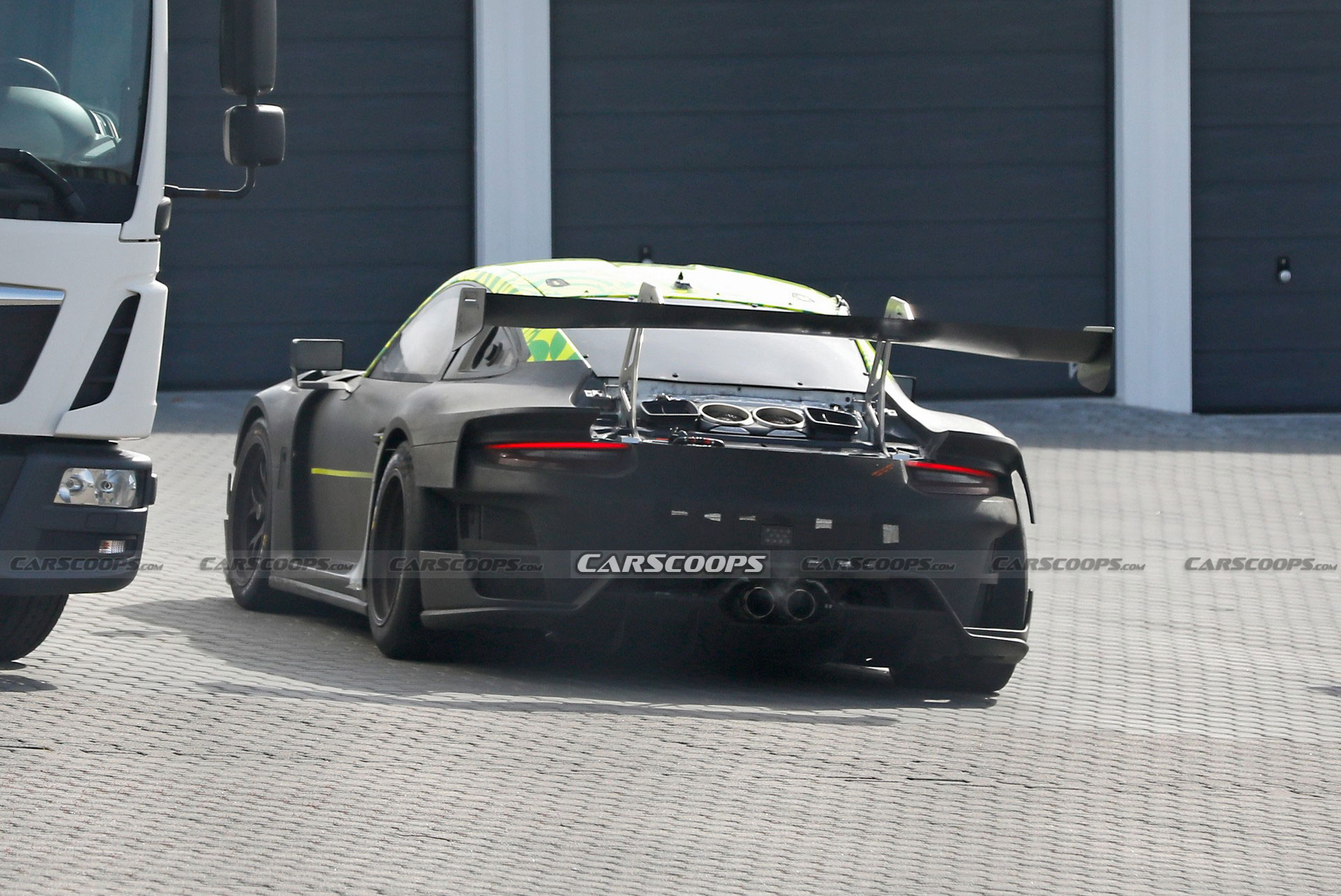 Porsche 911 GT2 RS Clubsport 25 Prototype Shows Off Crazy Aero In Spy Shots