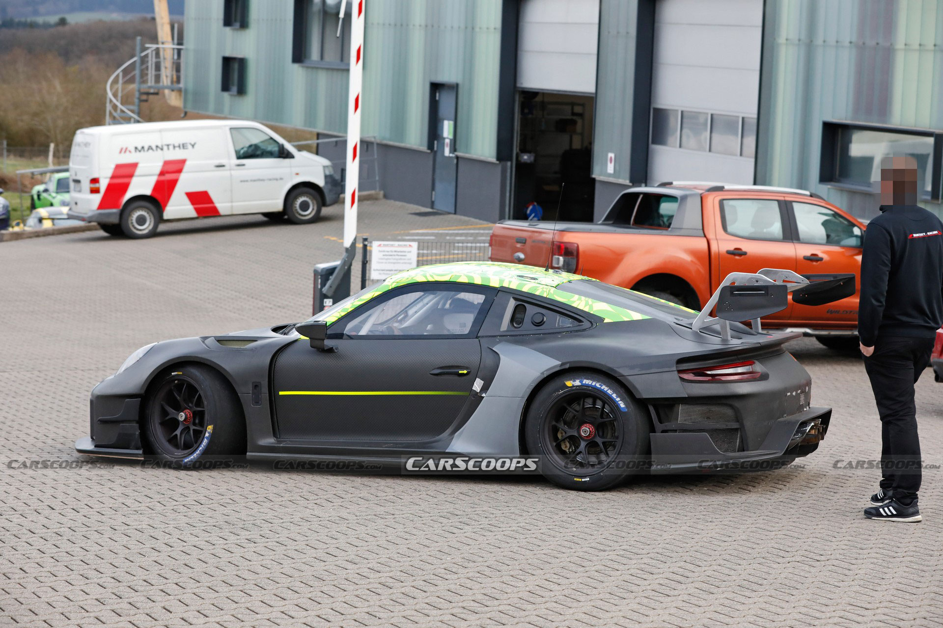 Porsche 911 GT2 RS Clubsport 25 Prototype Shows Off Crazy Aero In Spy Shots