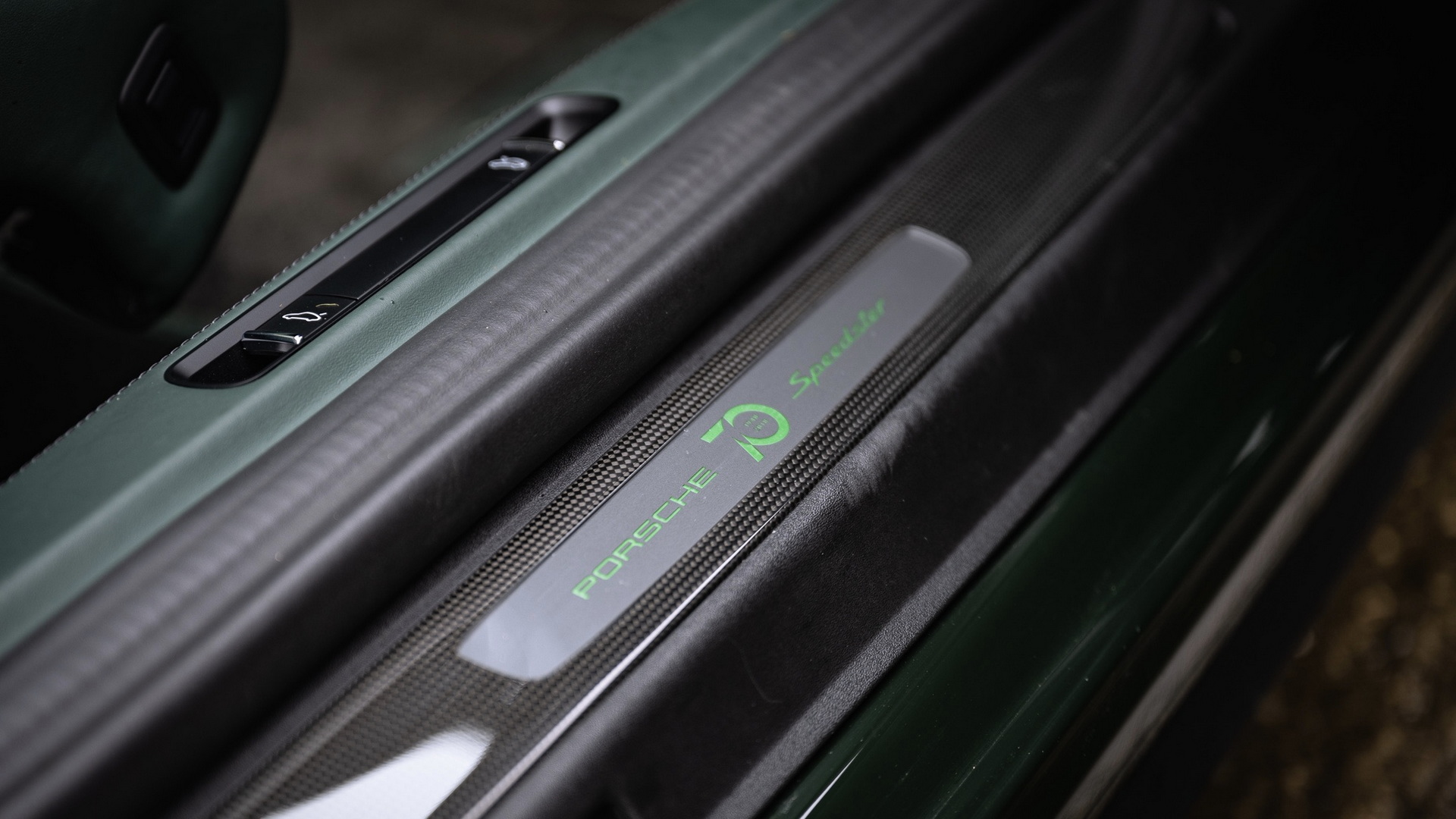 This Porsche 911 Speedster Has Gone Green Inside, Out, And All Around