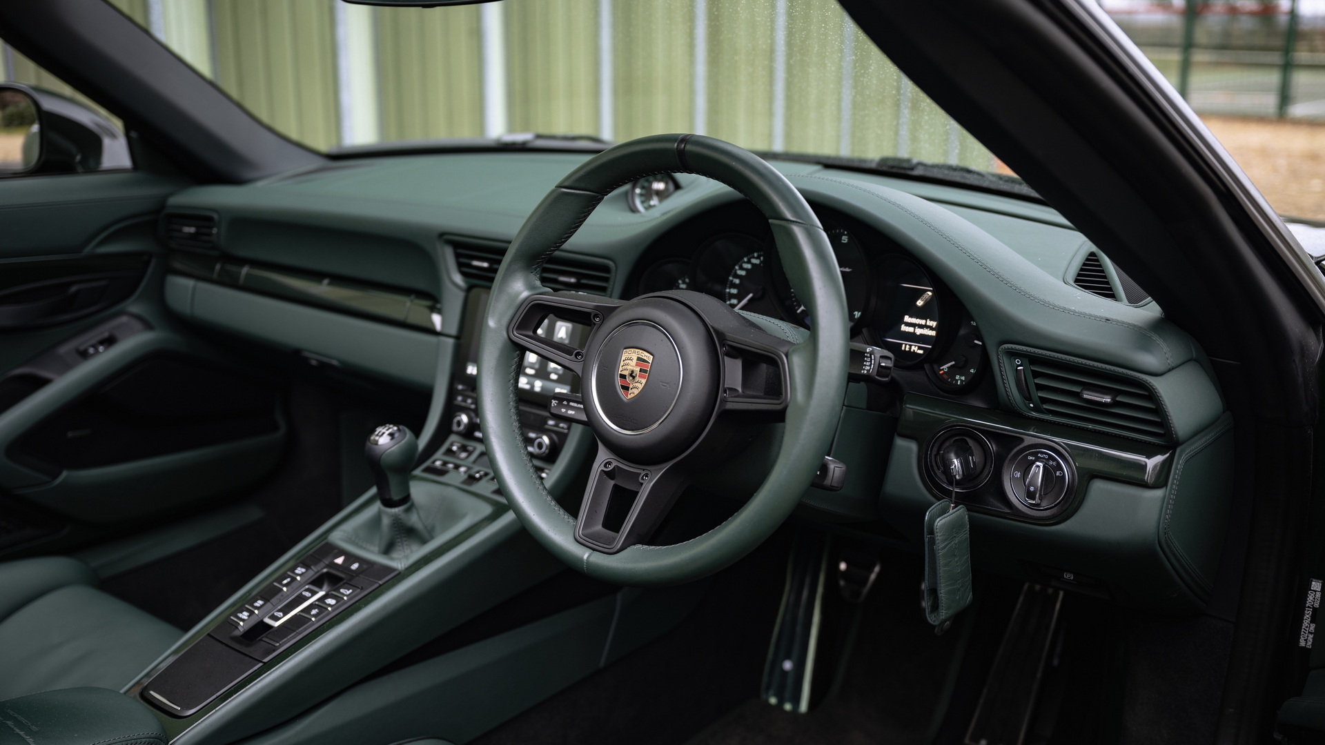 This Porsche 911 Speedster Has Gone Green Inside, Out, And All Around