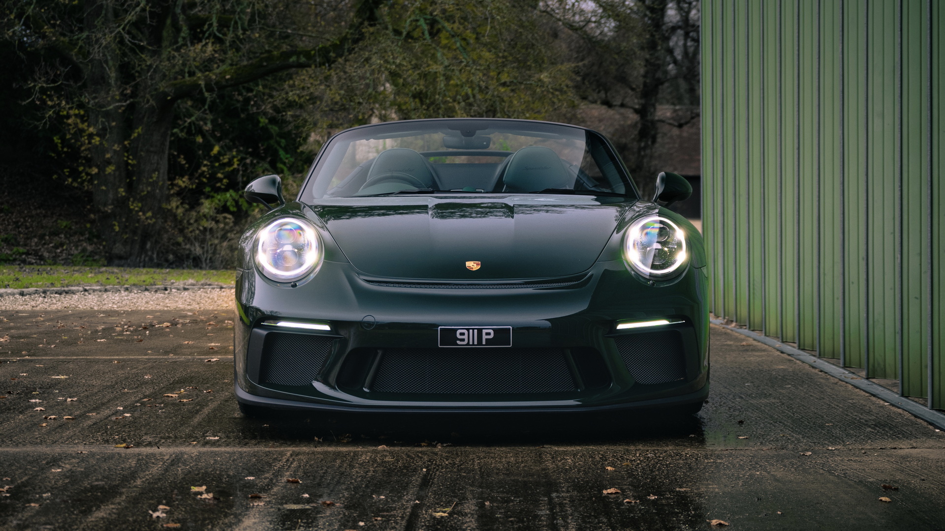 This Porsche 911 Speedster Has Gone Green Inside, Out, And All Around
