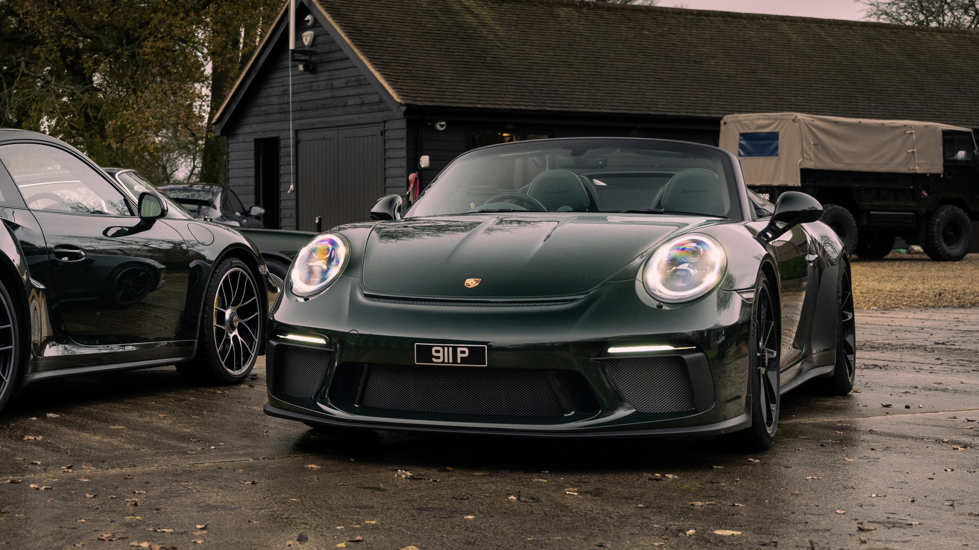 This Porsche 911 Speedster Has Gone Green Inside, Out, And All Around
