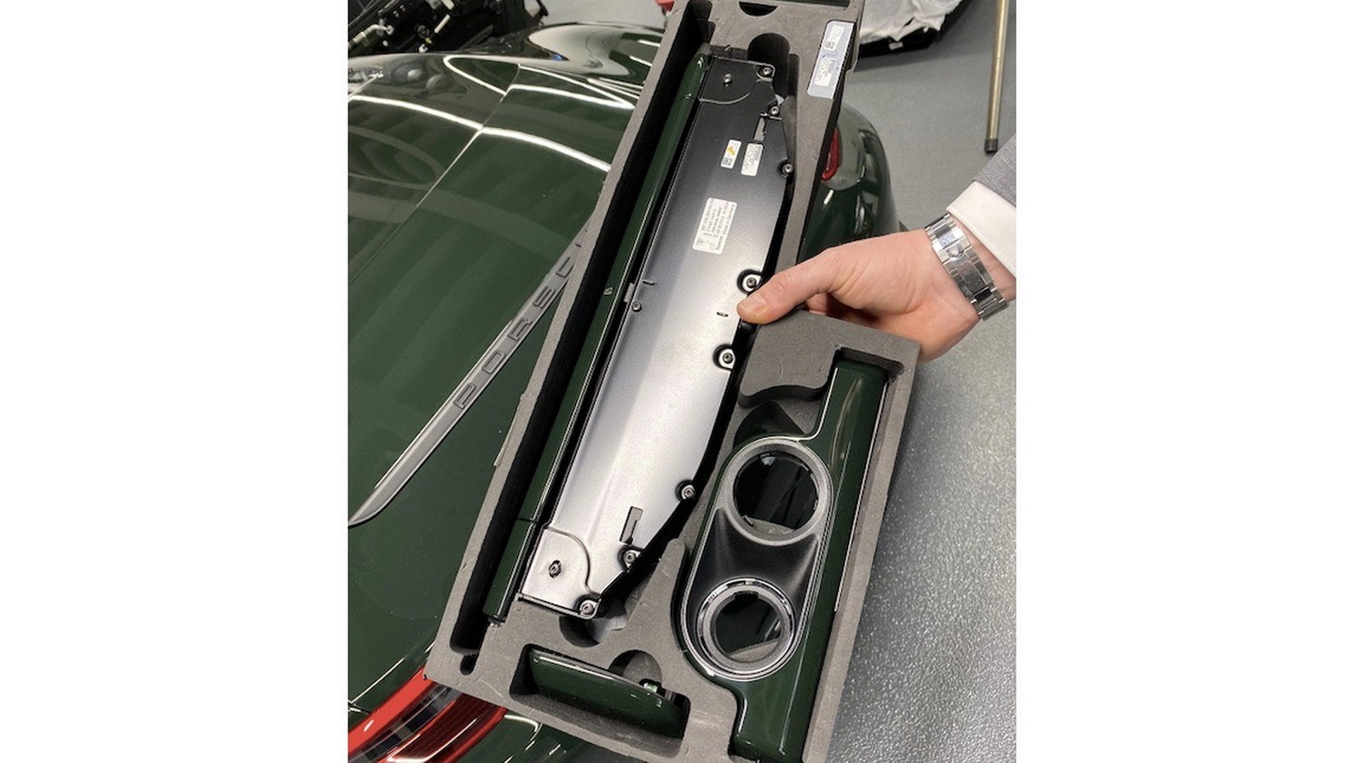 This Porsche 911 Speedster Has Gone Green Inside, Out, And All Around