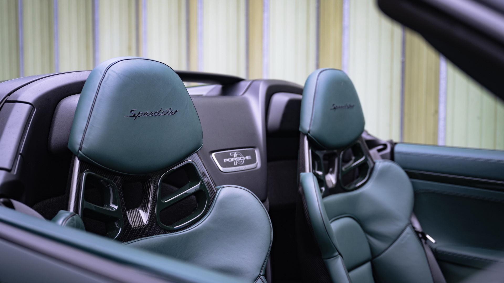 This Porsche 911 Speedster Has Gone Green Inside, Out, And All Around