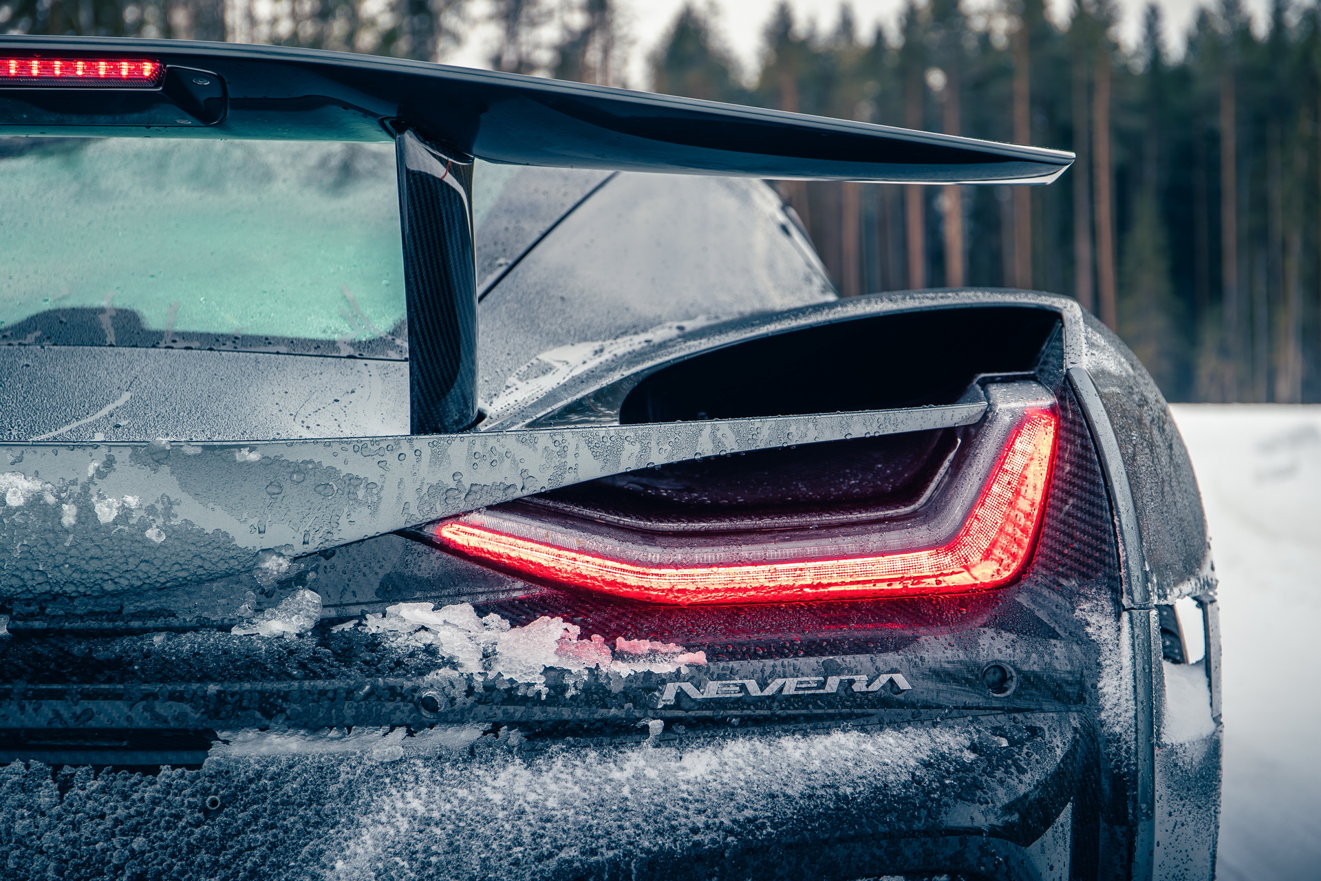 Gaze Upon The Glory Of A Rimac Nevera Winter Testing In Sweden