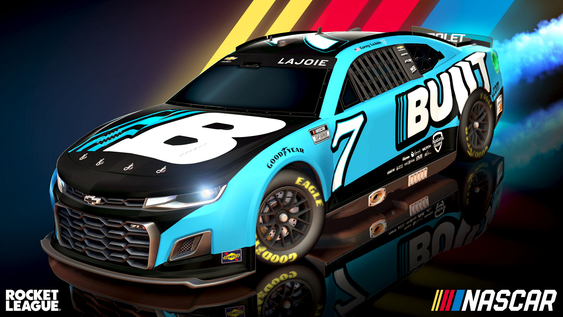 Next Gen NASCAR Comes To Rocket League With Stock Car Pack