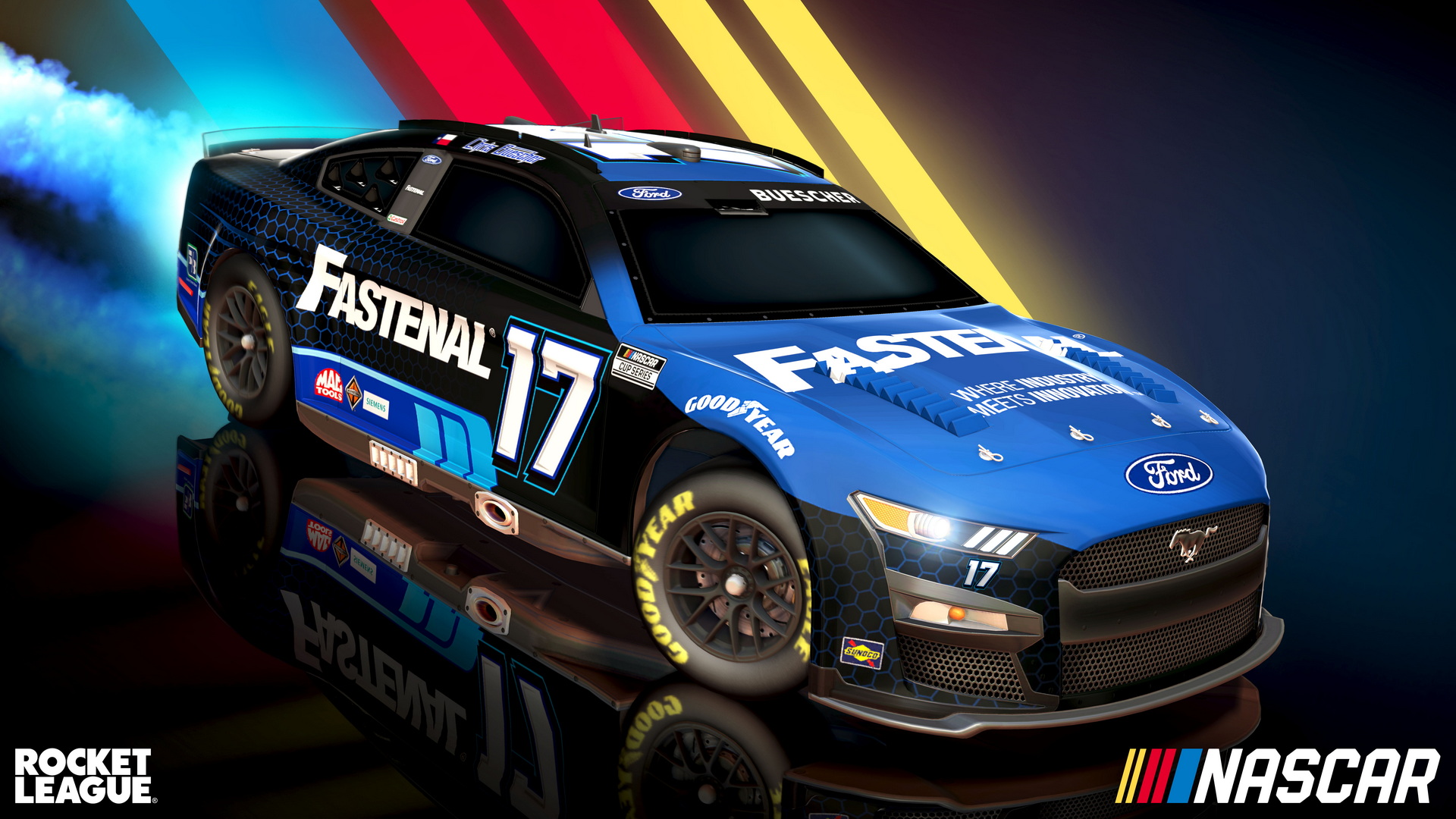 Next Gen NASCAR Comes To Rocket League With Stock Car Pack
