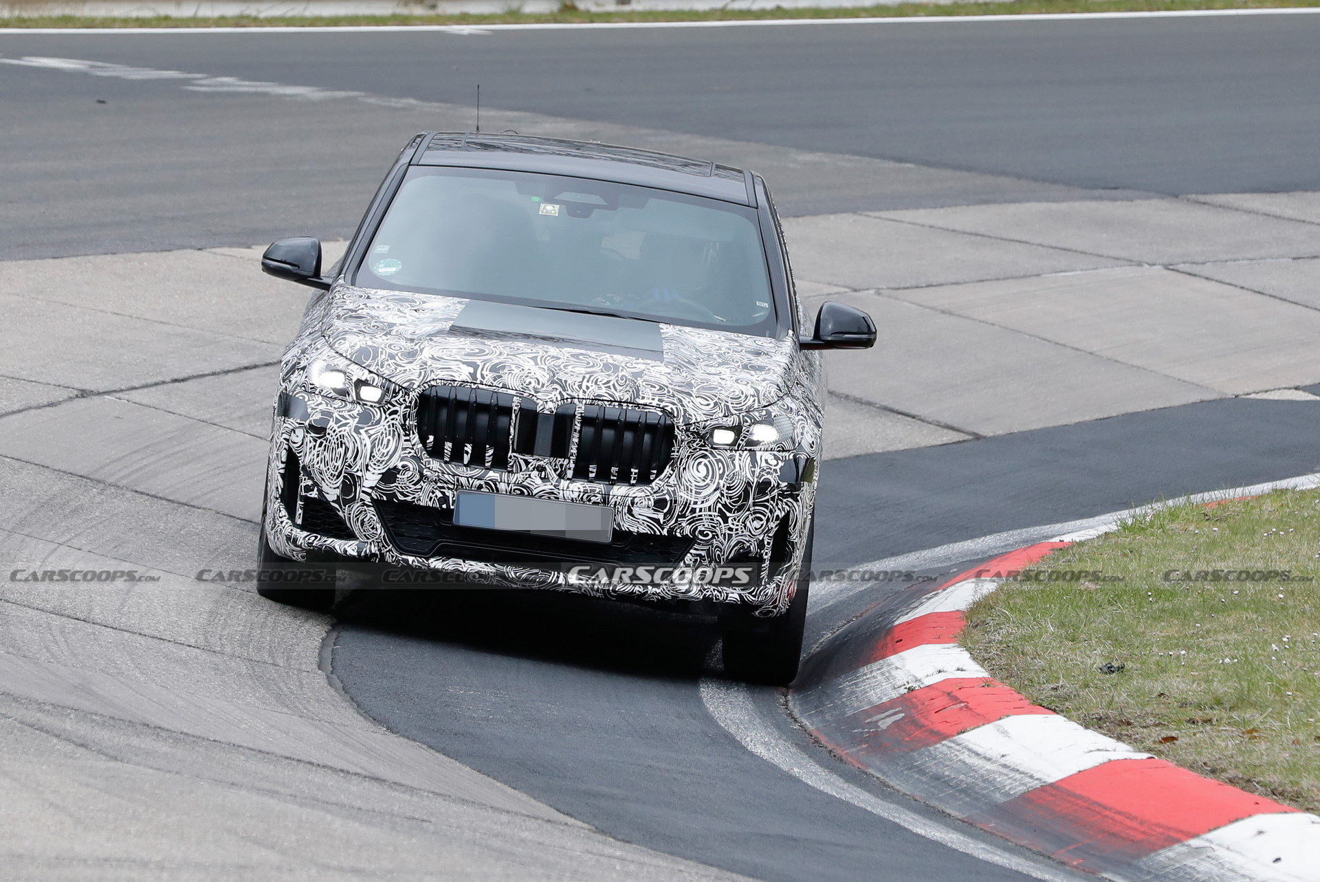 2023 BMW X1 Spied With Less Camouflage Revealing X2-Inspired Bumper