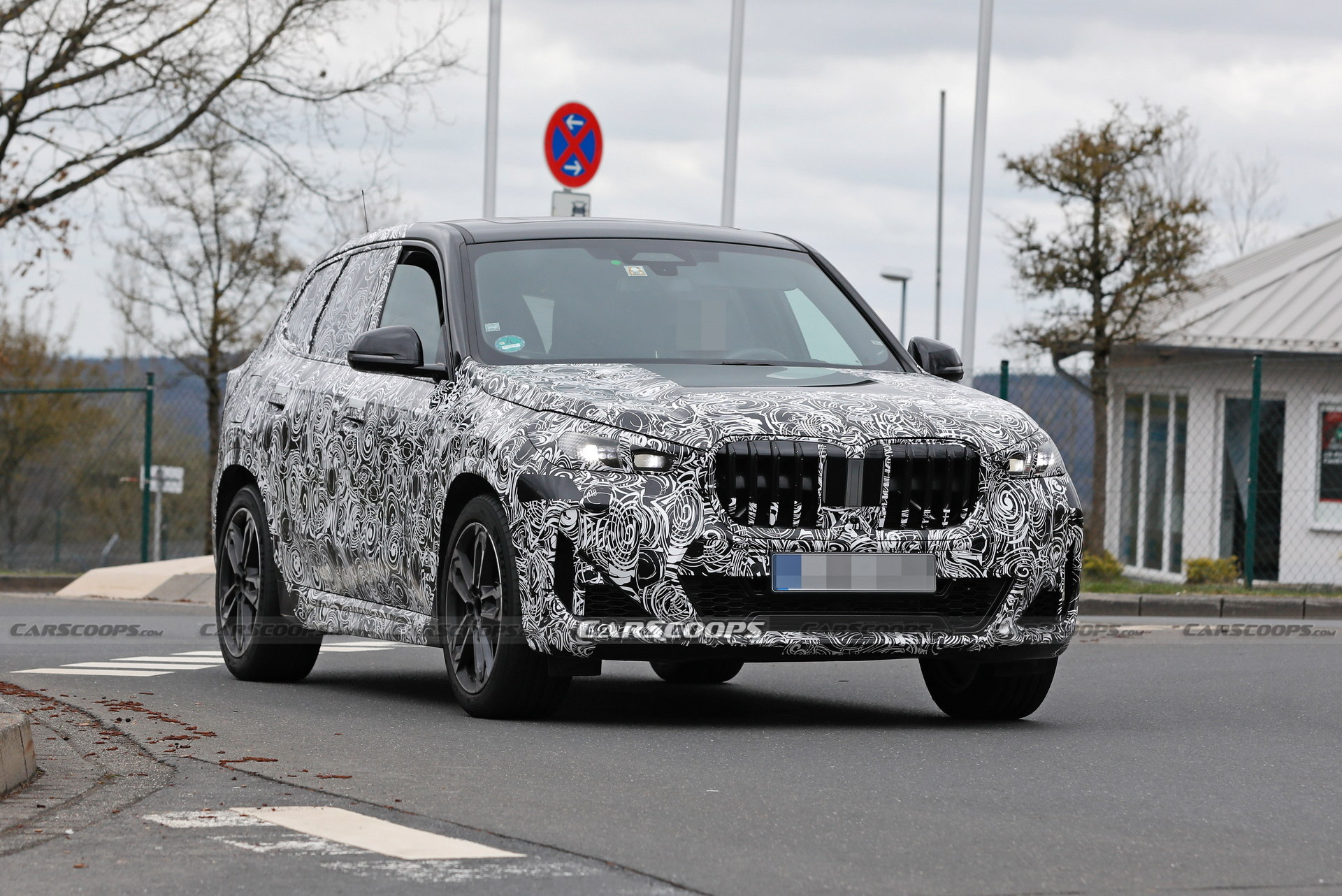2023 BMW X1 Spied With Less Camouflage Revealing X2-Inspired Bumper