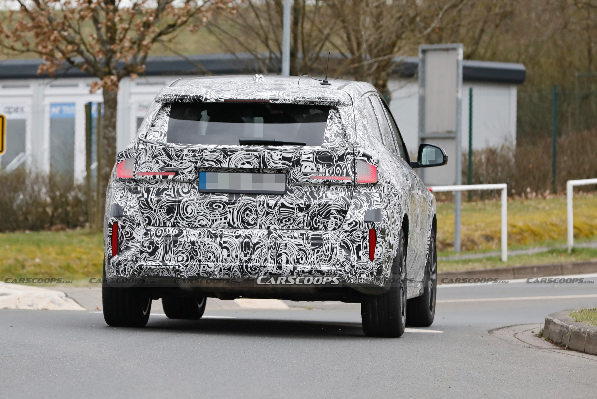 2023 BMW X1 Spied With Less Camouflage Revealing X2-Inspired Bumper