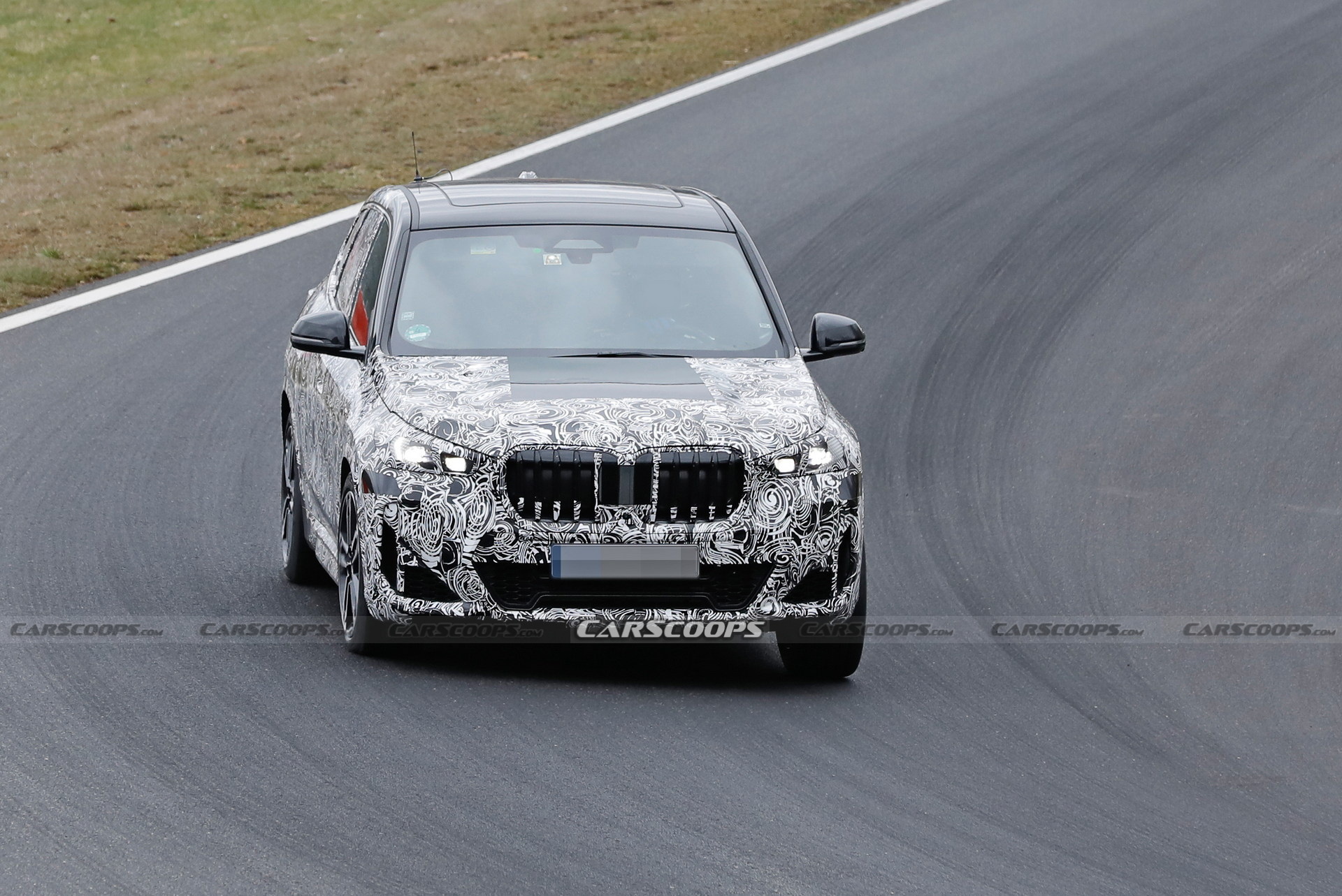 2023 BMW X1 Spied With Less Camouflage Revealing X2-Inspired Bumper
