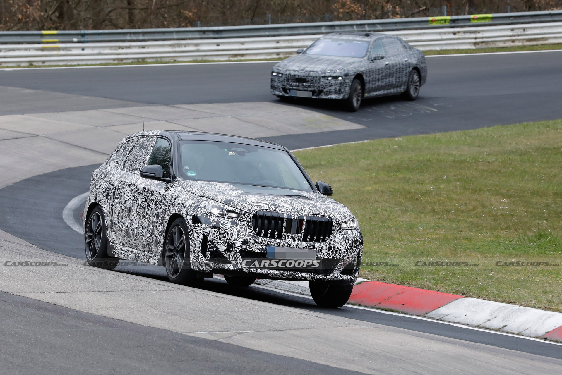 2023 BMW X1 Spied With Less Camouflage Revealing X2-Inspired Bumper