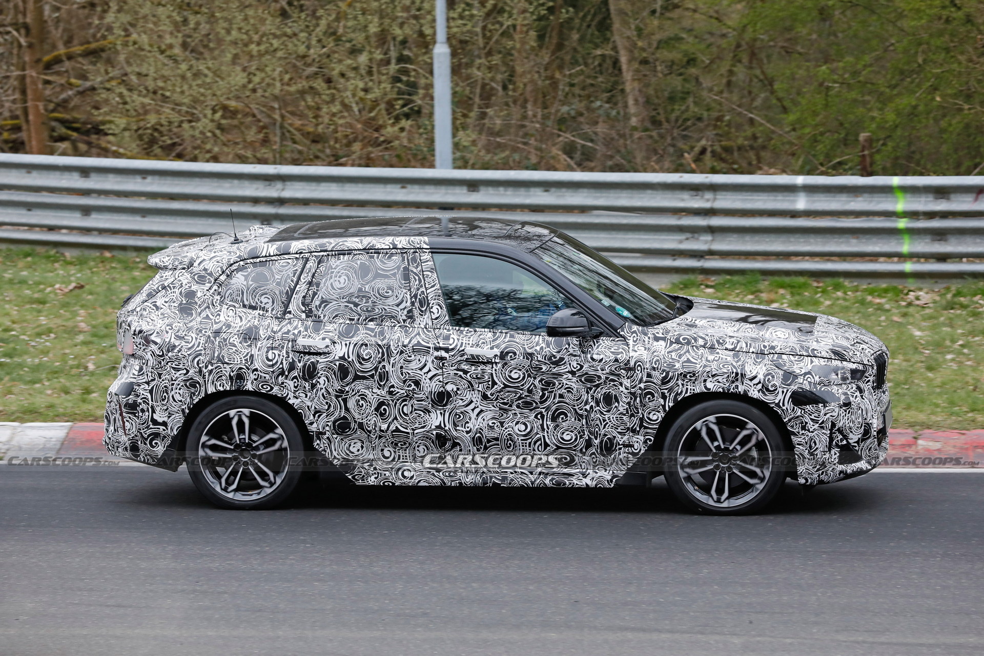 2023 BMW X1 Spied With Less Camouflage Revealing X2-Inspired Bumper