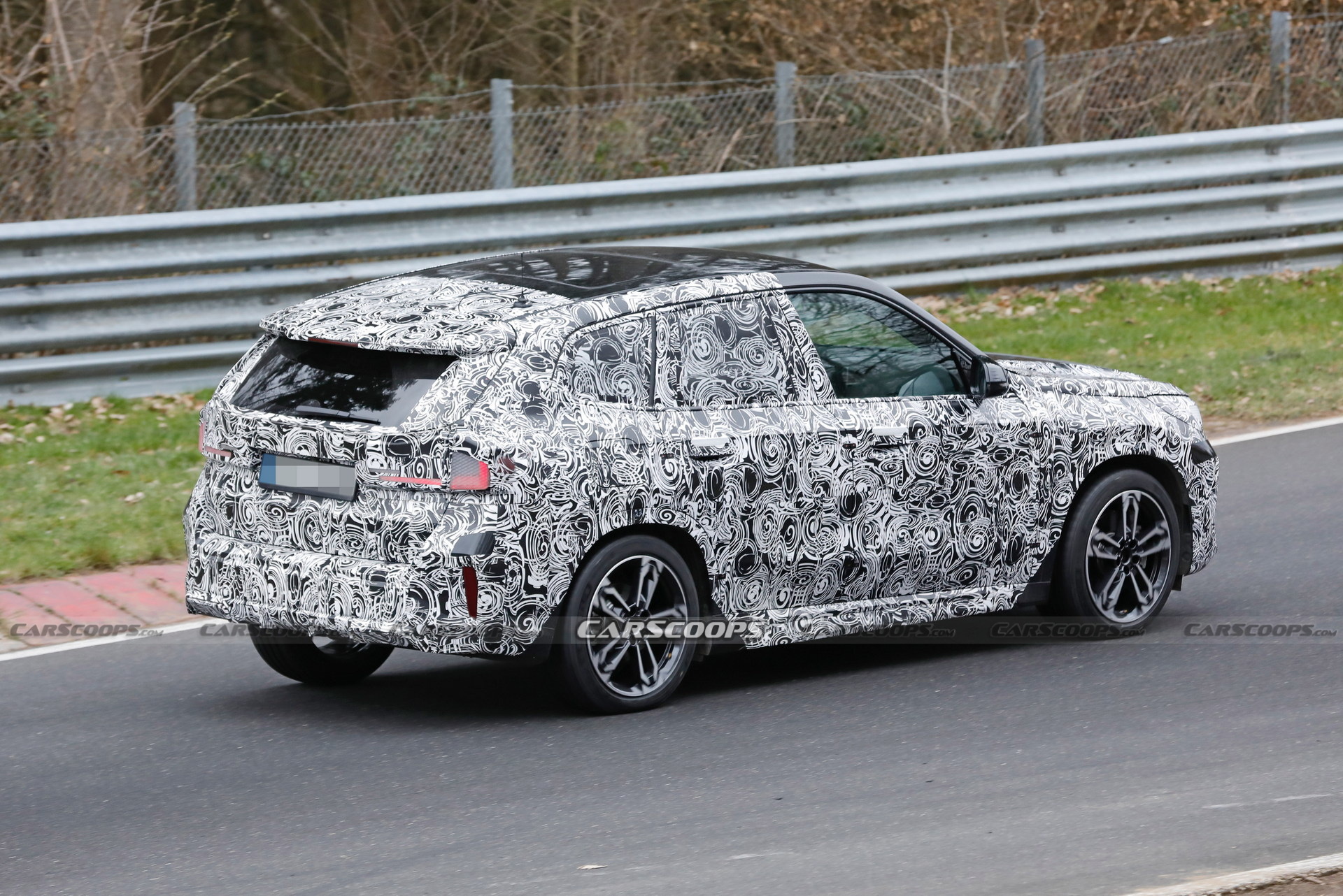 2023 BMW X1 Spied With Less Camouflage Revealing X2-Inspired Bumper