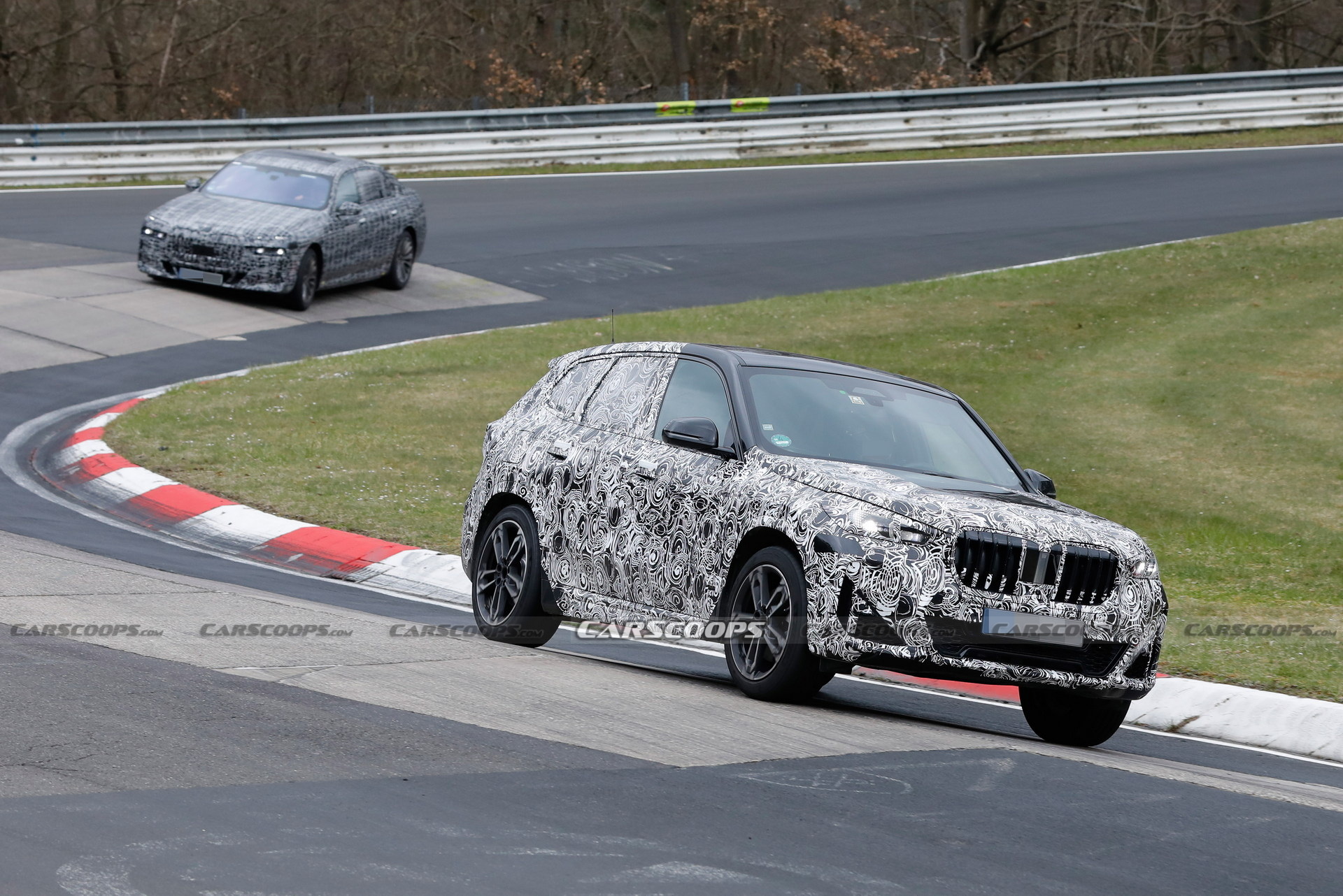 2023 BMW X1 Spied With Less Camouflage Revealing X2-Inspired Bumper