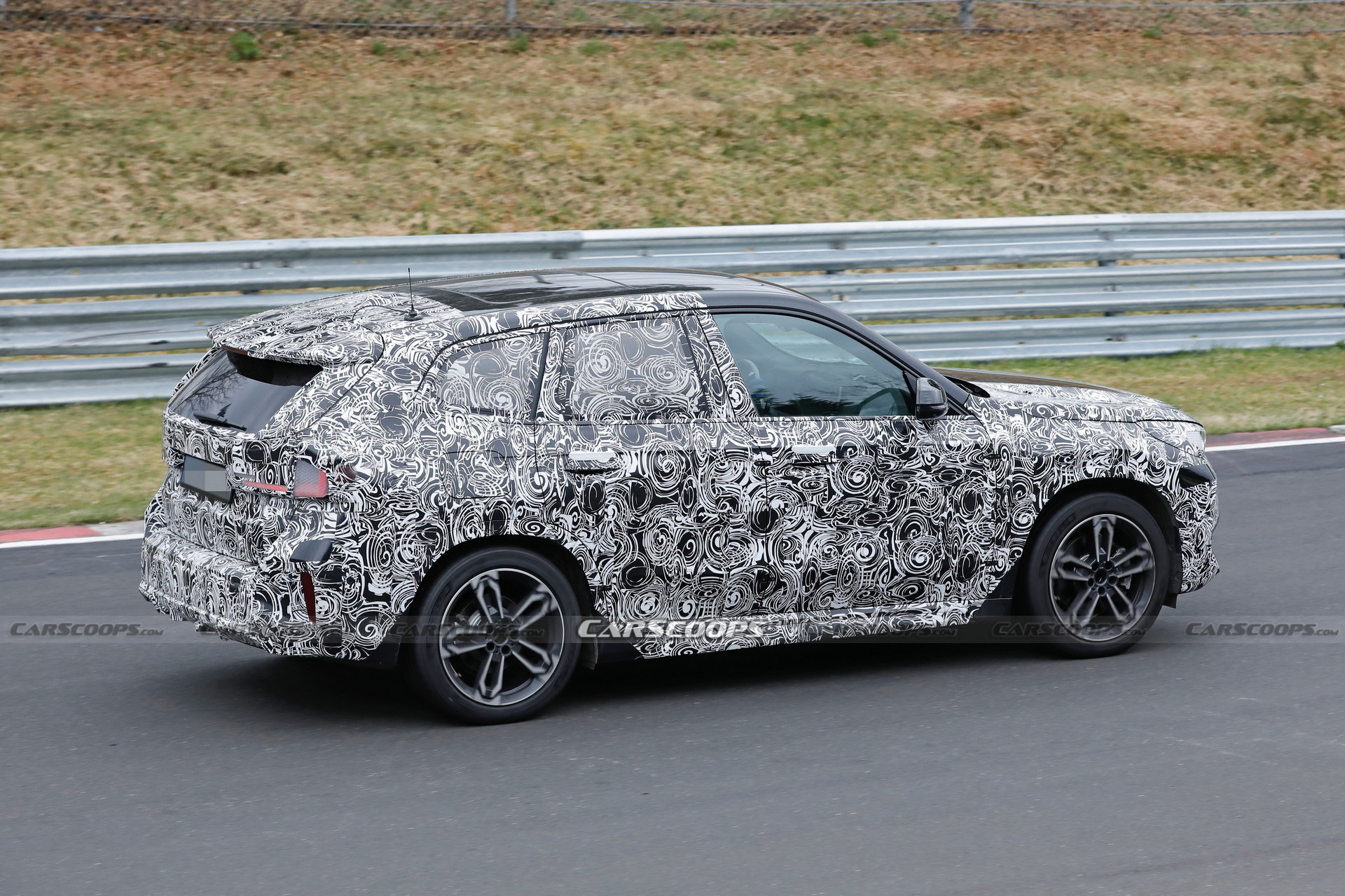 2023 BMW X1 Spied With Less Camouflage Revealing X2-Inspired Bumper