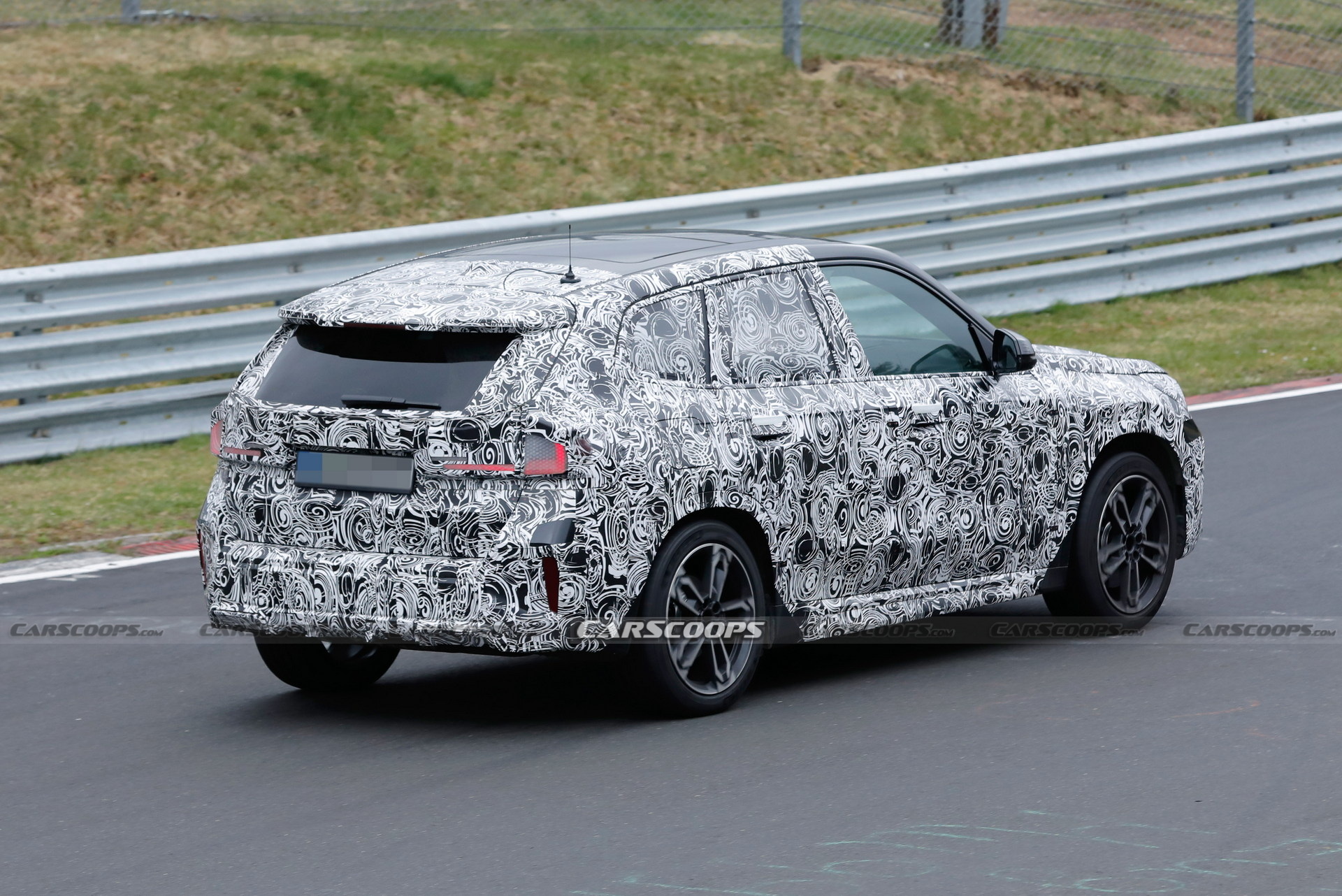 2023 BMW X1 Spied With Less Camouflage Revealing X2-Inspired Bumper