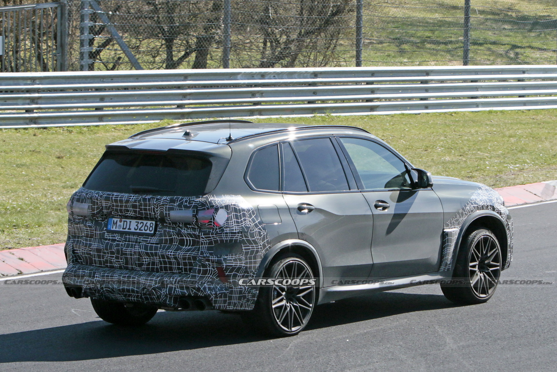 2024 BMW X5M Adds Redesigned Taillights Into The Mix, Shows More Of Its Face