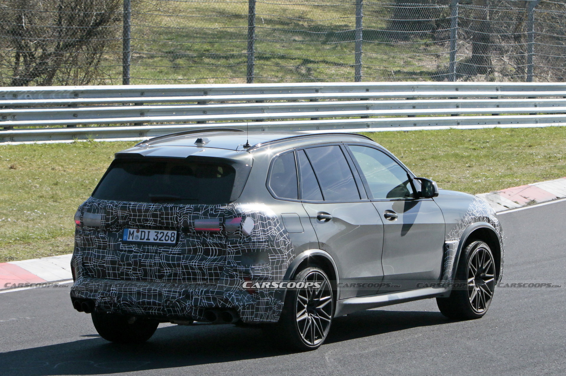 2024 BMW X5M Adds Redesigned Taillights Into The Mix, Shows More Of Its Face