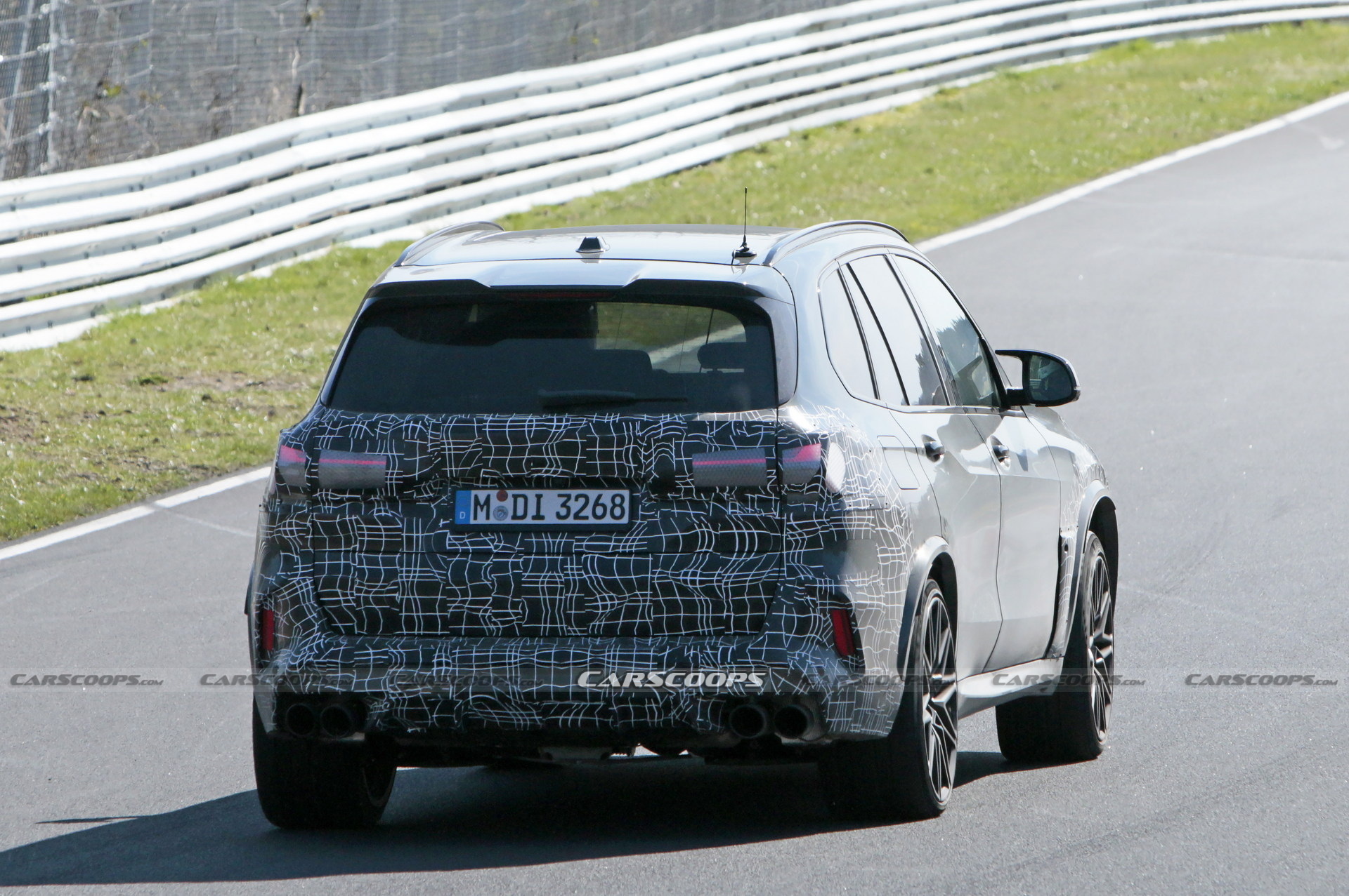 2024 BMW X5M Adds Redesigned Taillights Into The Mix, Shows More Of Its Face