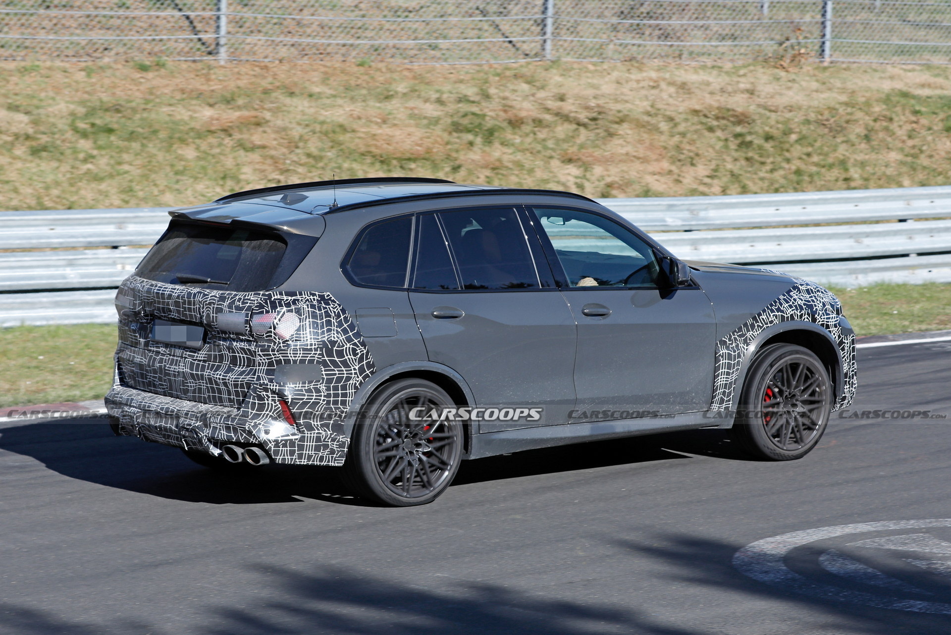 2024 BMW X5M Adds Redesigned Taillights Into The Mix, Shows More Of Its Face