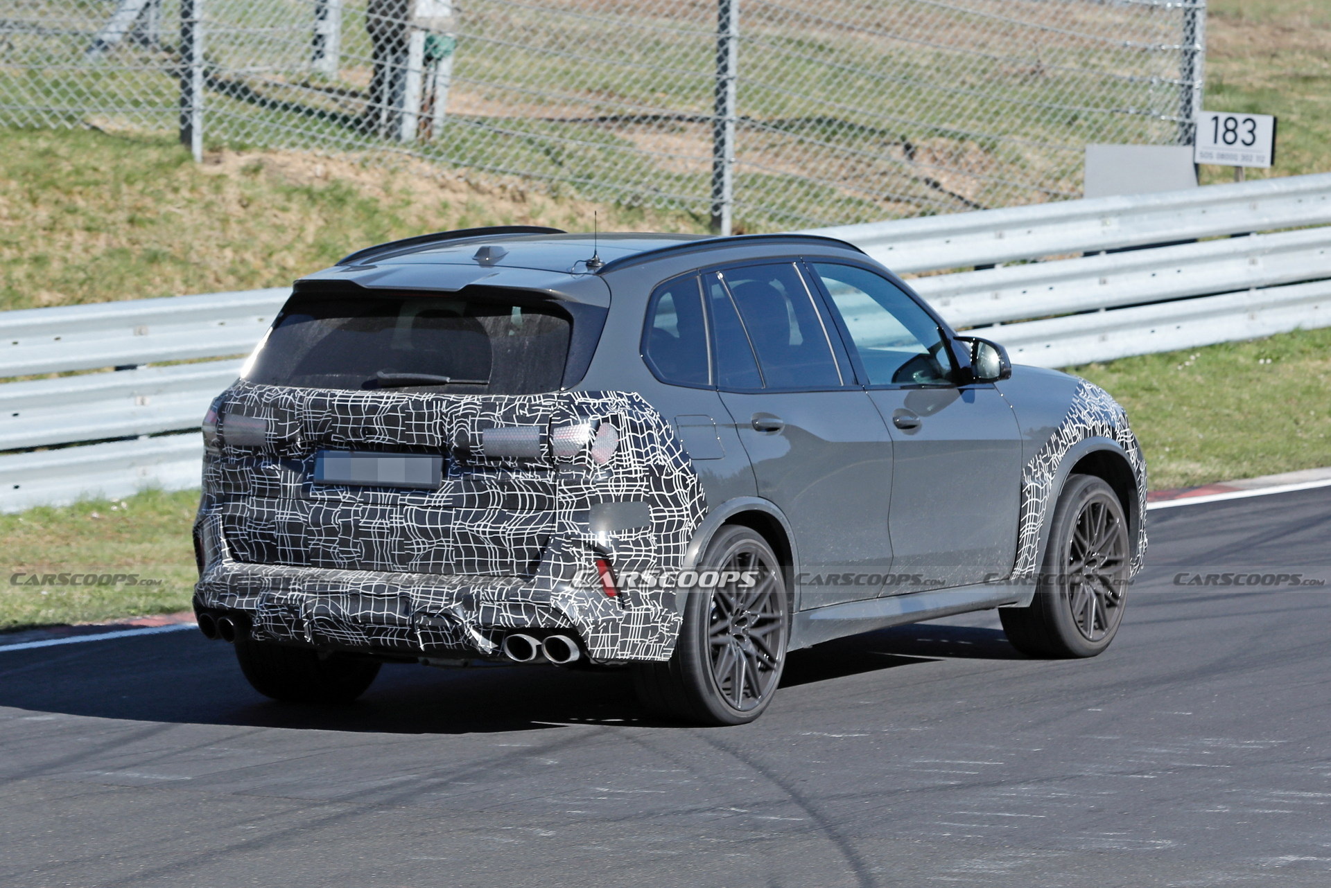 2024 BMW X5M Adds Redesigned Taillights Into The Mix, Shows More Of Its Face