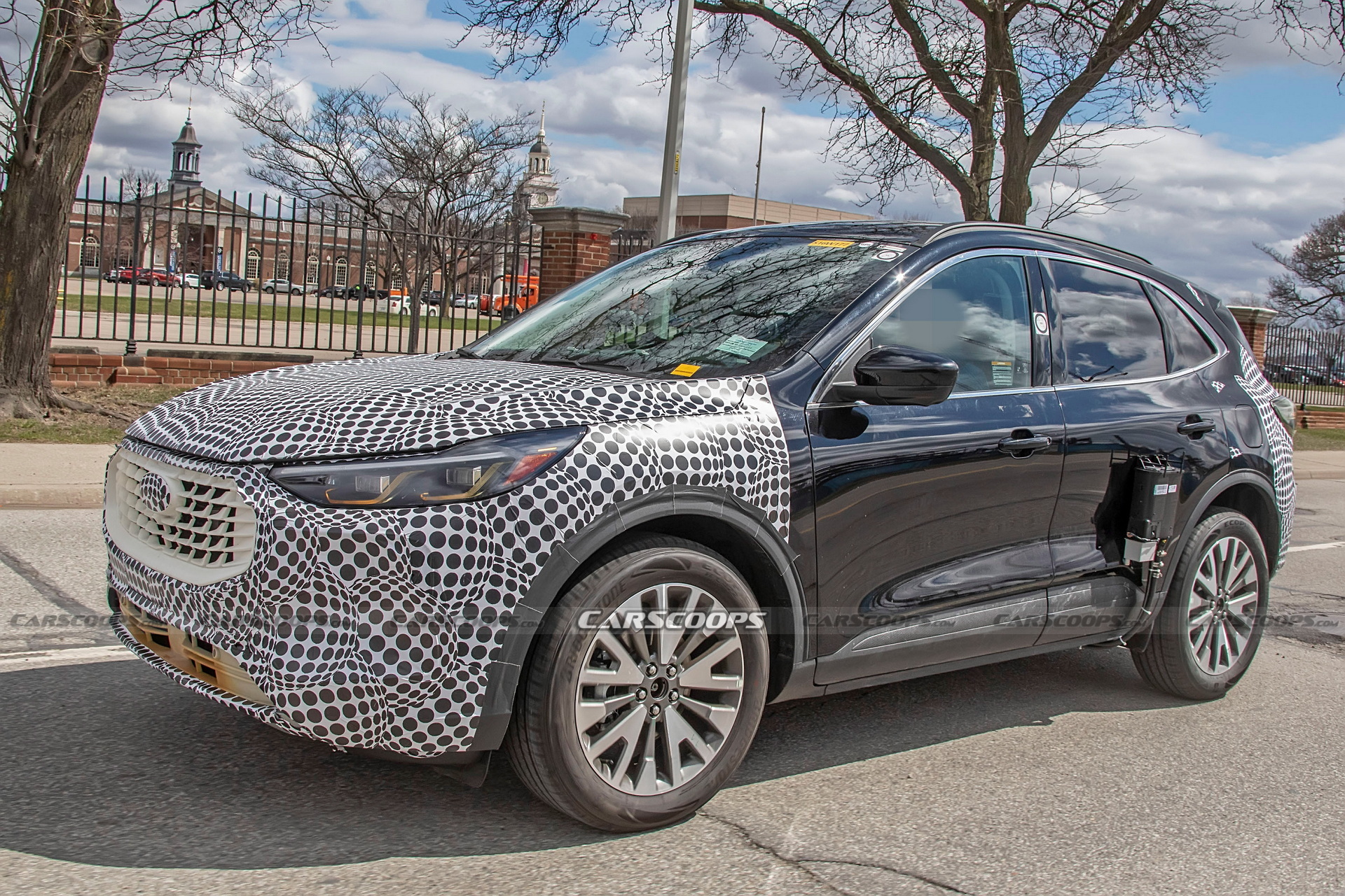 2023 Ford Escape Caught Out In Public Revealing Grille Shape And Lighting