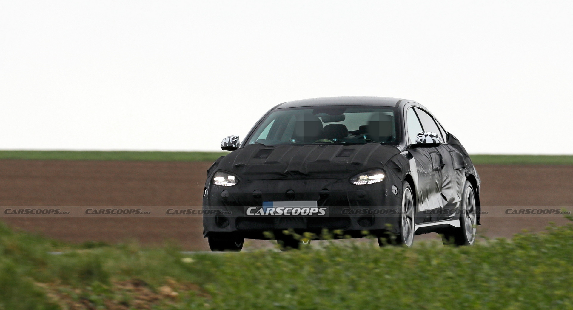 2023 Hyundai Ioniq 6 Caught Seemingly Sporting New Rear Bumper