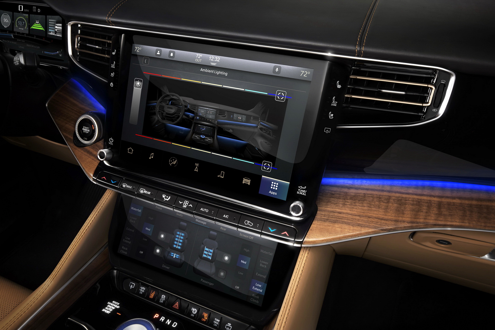 Enlarged 2023 Jeep Wagoneer L And Grand Wagoneer L Gain 12 Inches And Inline-Six Turbo