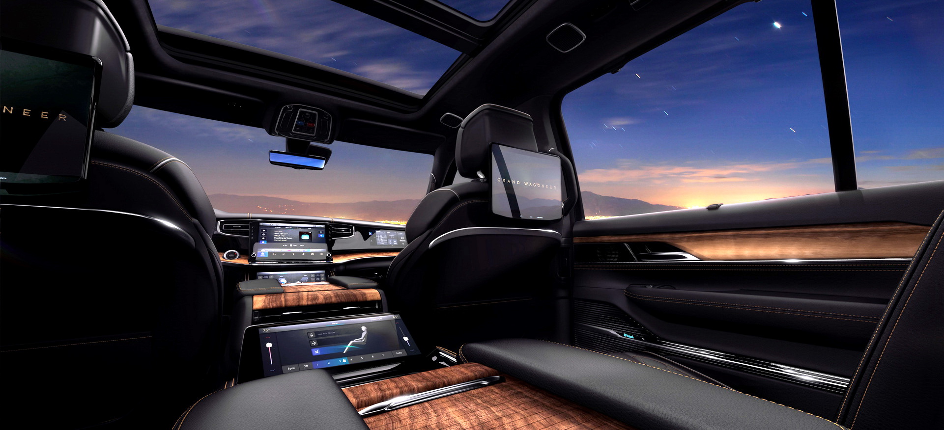 Enlarged 2023 Jeep Wagoneer L And Grand Wagoneer L Gain 12 Inches And Inline-Six Turbo