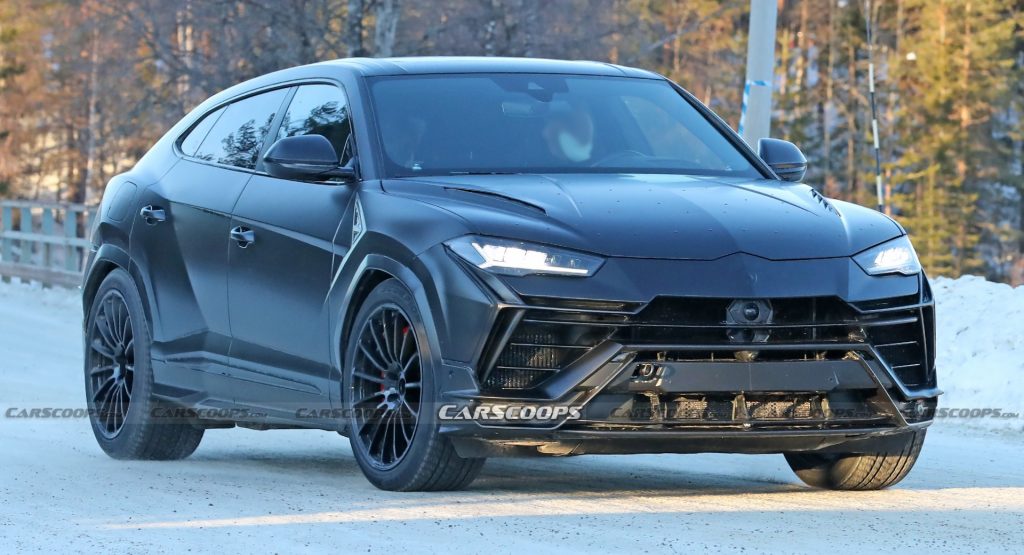  Hotter Lamborghini Urus Spied Undisguised With Huracan Tecnica Design Traits