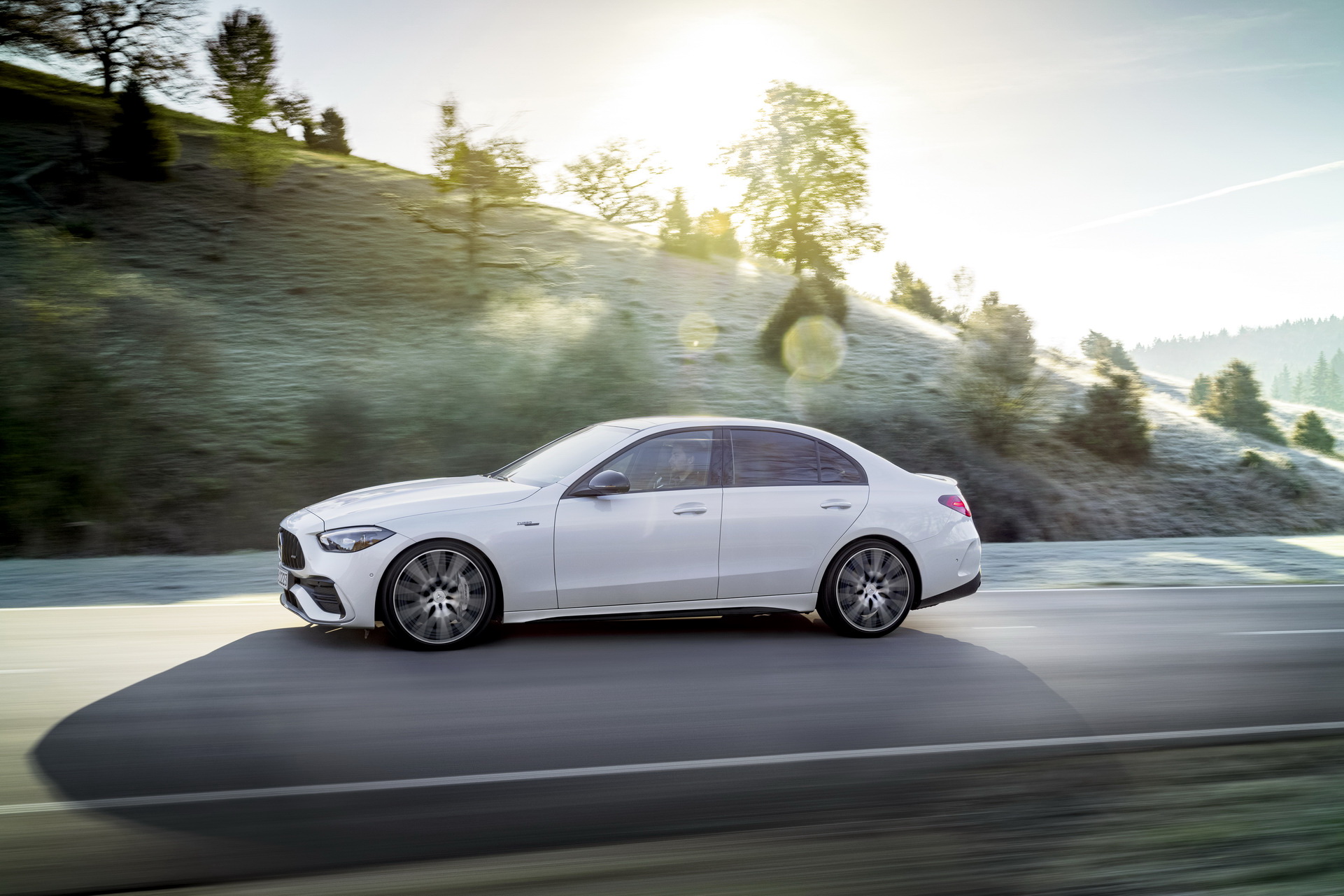 2023 Mercedes-AMG C43 4Matic Loses V6 But Gets 402HP Kick From 4-Cyl Electric Turbo