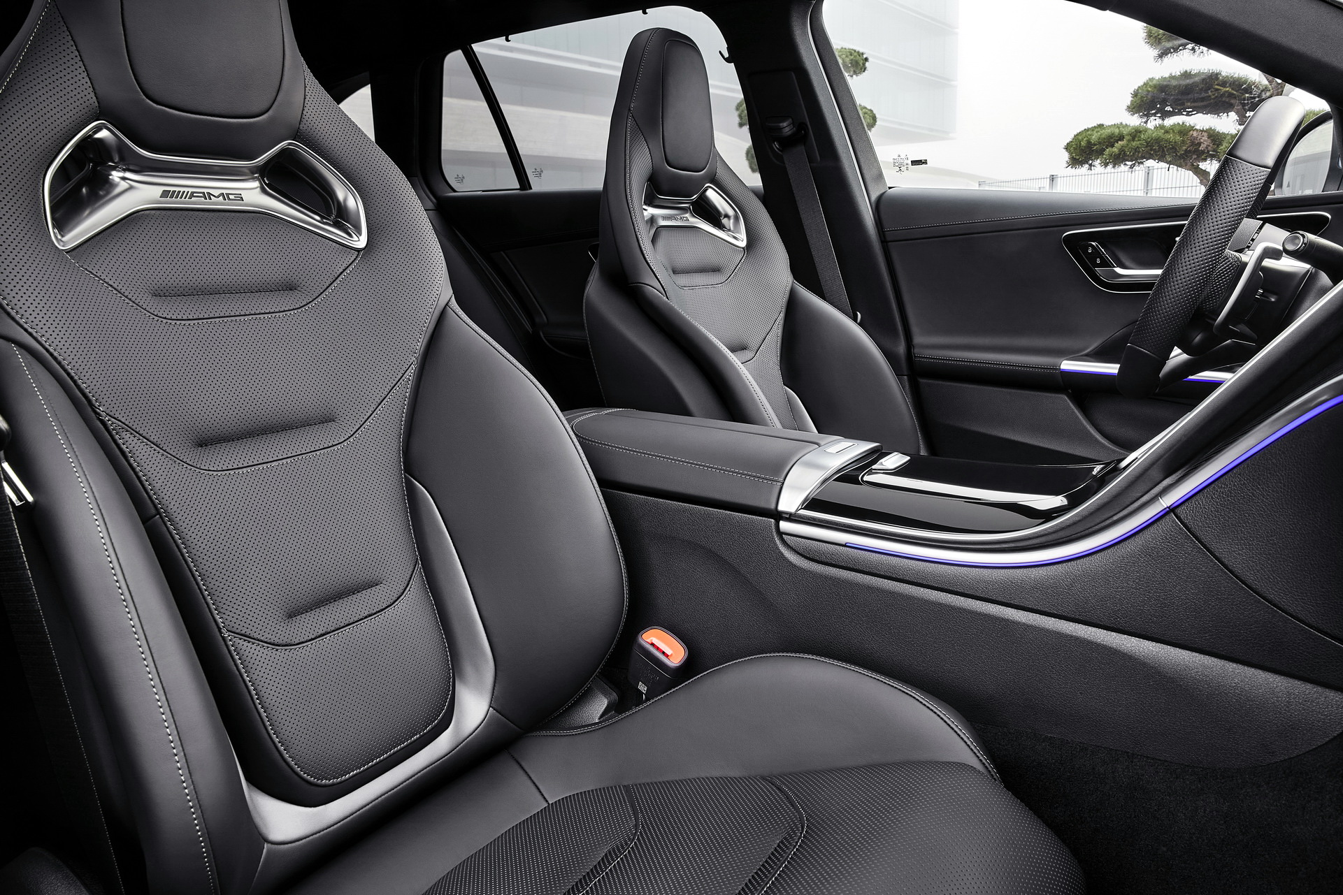 2023 Mercedes-AMG C43 4Matic Loses V6 But Gets 402HP Kick From 4-Cyl Electric Turbo