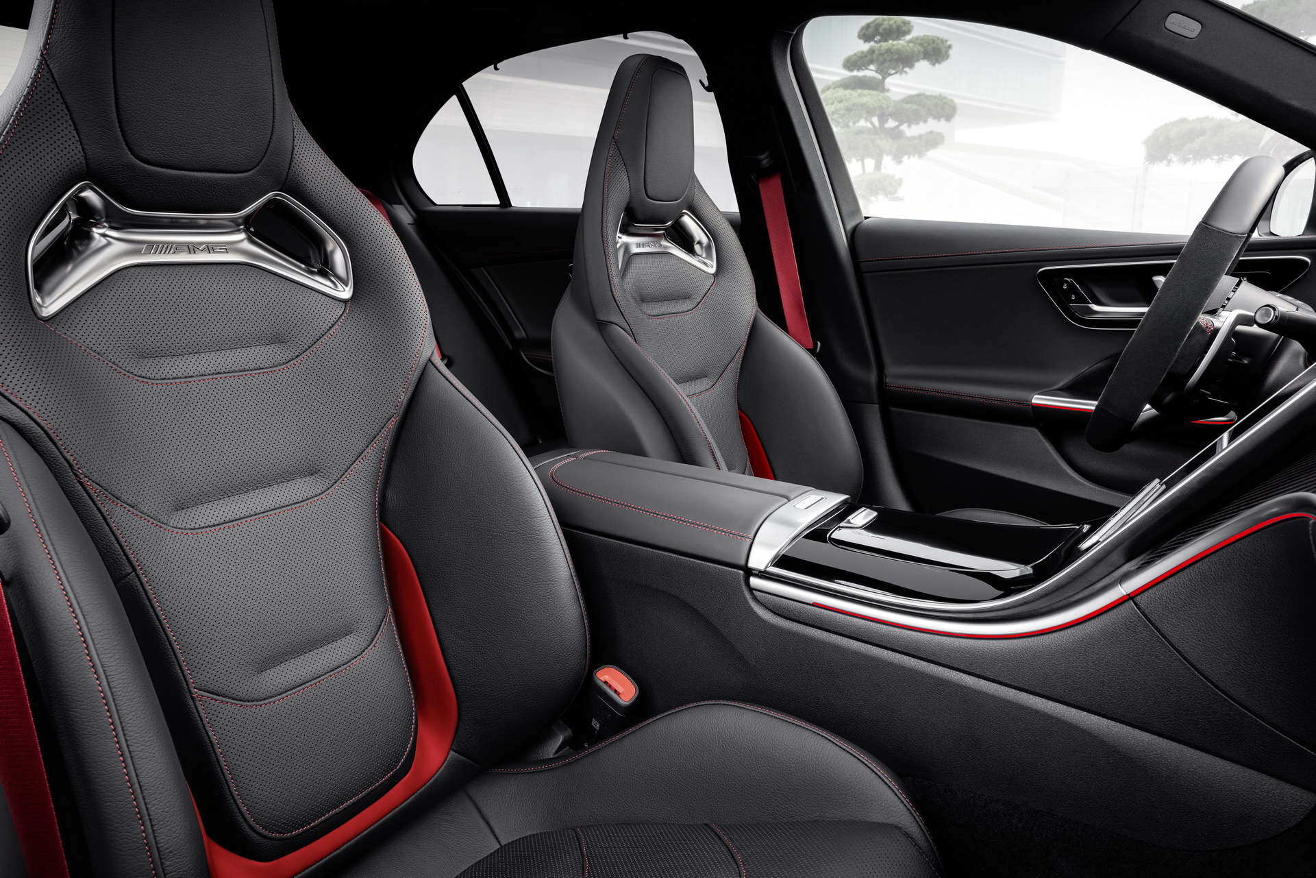 2023 Mercedes-AMG C43 4Matic Loses V6 But Gets 402HP Kick From 4-Cyl Electric Turbo