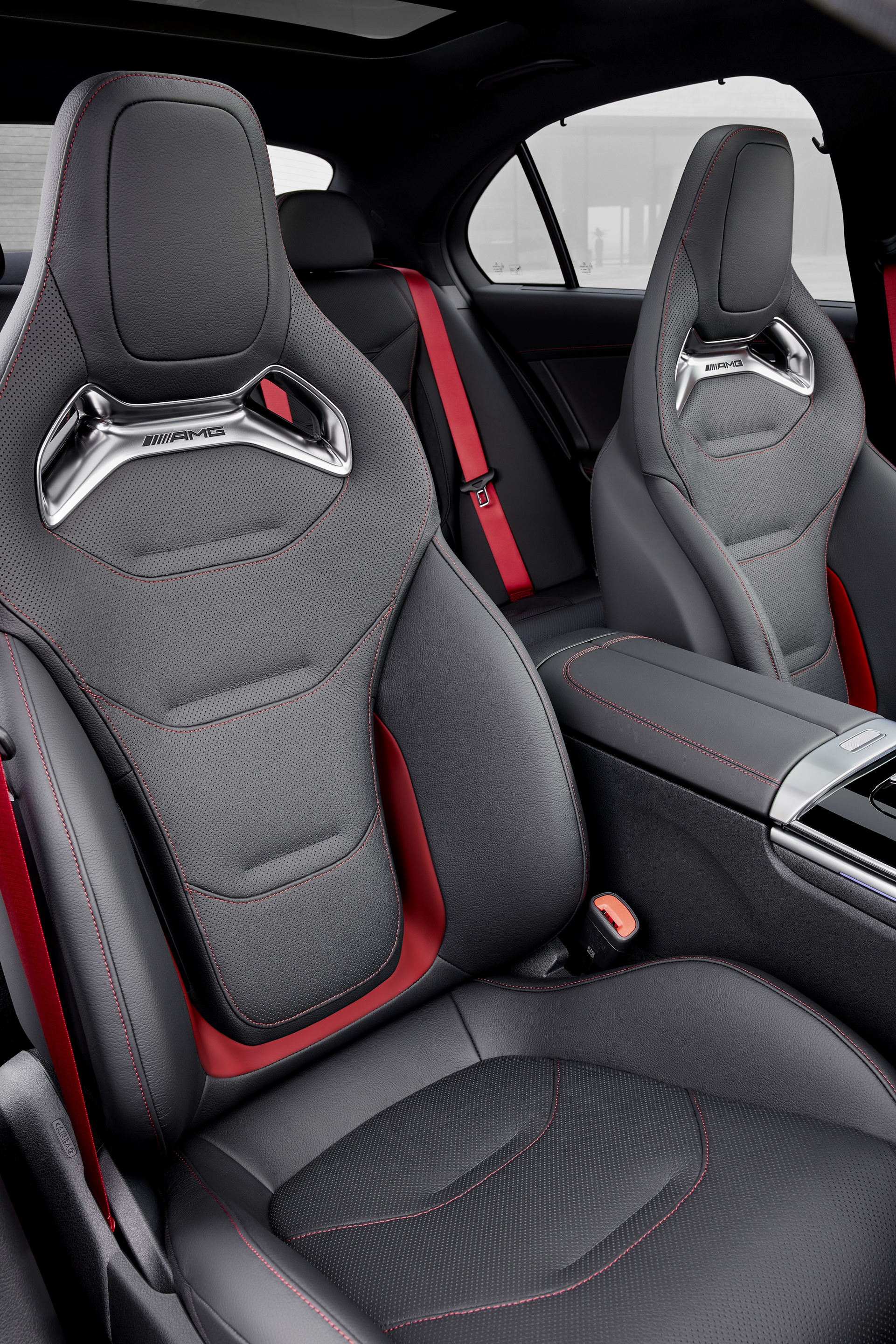 2023 Mercedes-AMG C43 4Matic Loses V6 But Gets 402HP Kick From 4-Cyl Electric Turbo