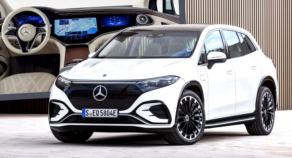  2023 Mercedes-Benz EQS SUV Looks Like The New All-Electric Luxury King Of Its Class