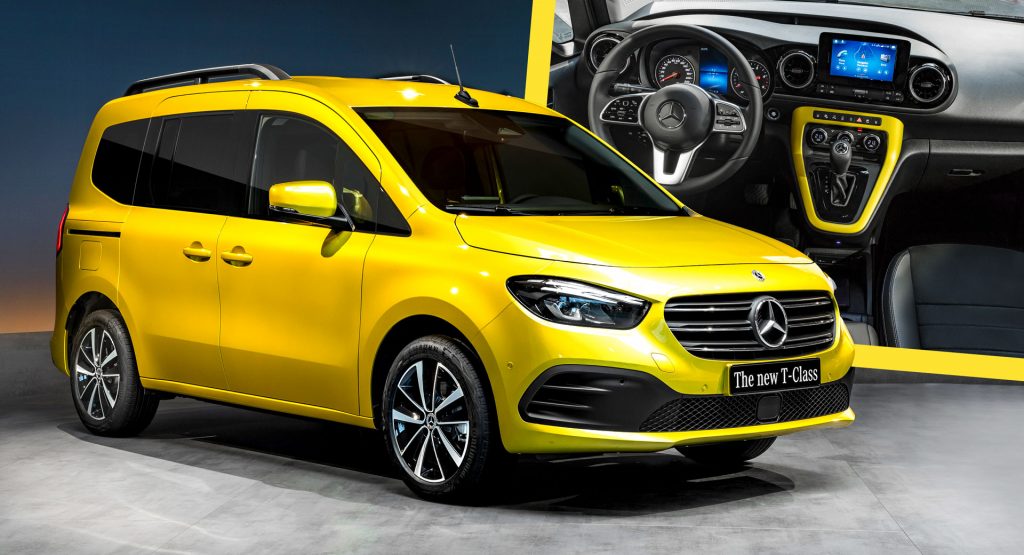 New Mercedes-Benz T-Class Is A Premium Small Minivan Designed For Families