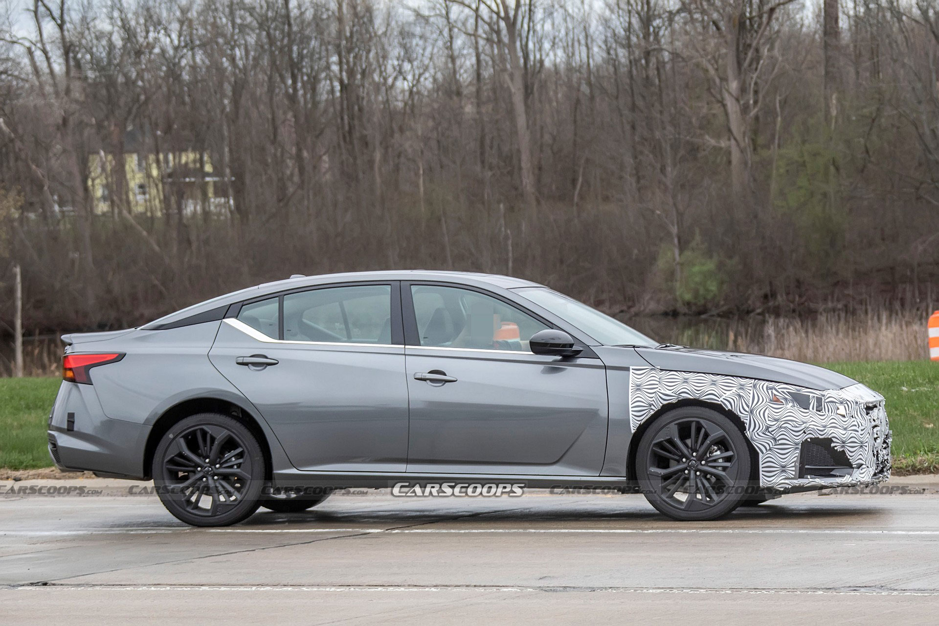 2023 Nissan Altima Spied With A Sportier Face And Larger Infotainment System