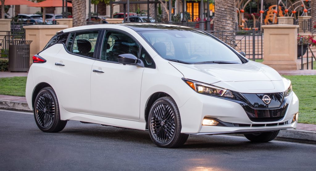 2023 Nissan Leaf Updated With Freshened Looks And Simplified Lineup