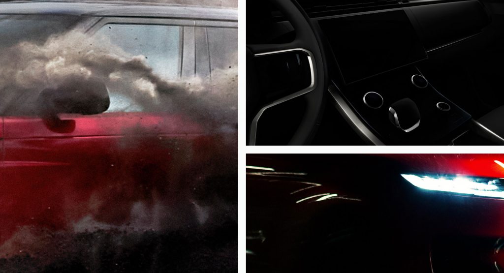  2023 Range Rover Sport Teased, Debuts May 10th With An “Unmistakable Presence”