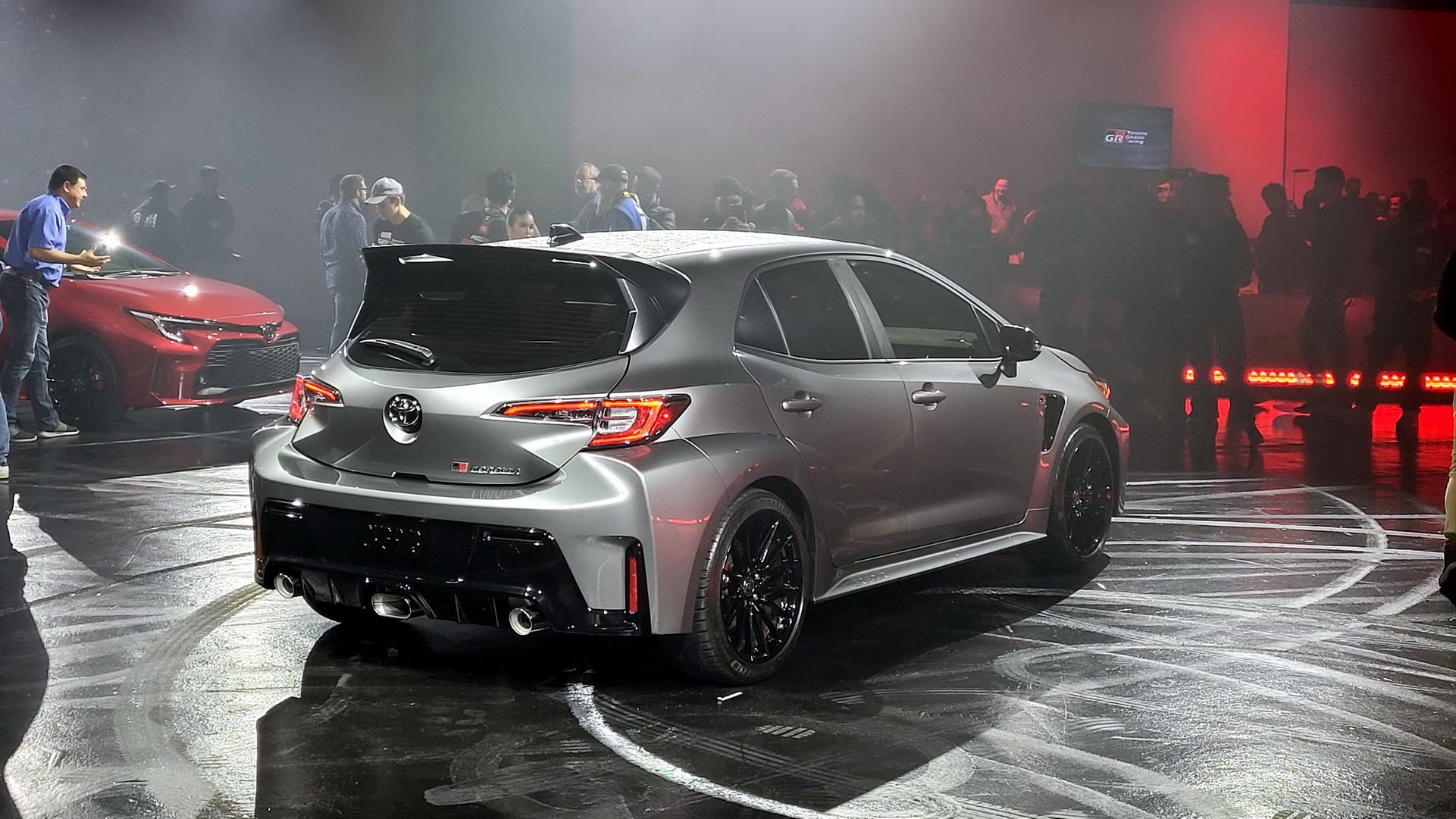 Why Did Toyota’s GR Corolla Launch Cars Have An EV Button And Analog Stock Gauges?