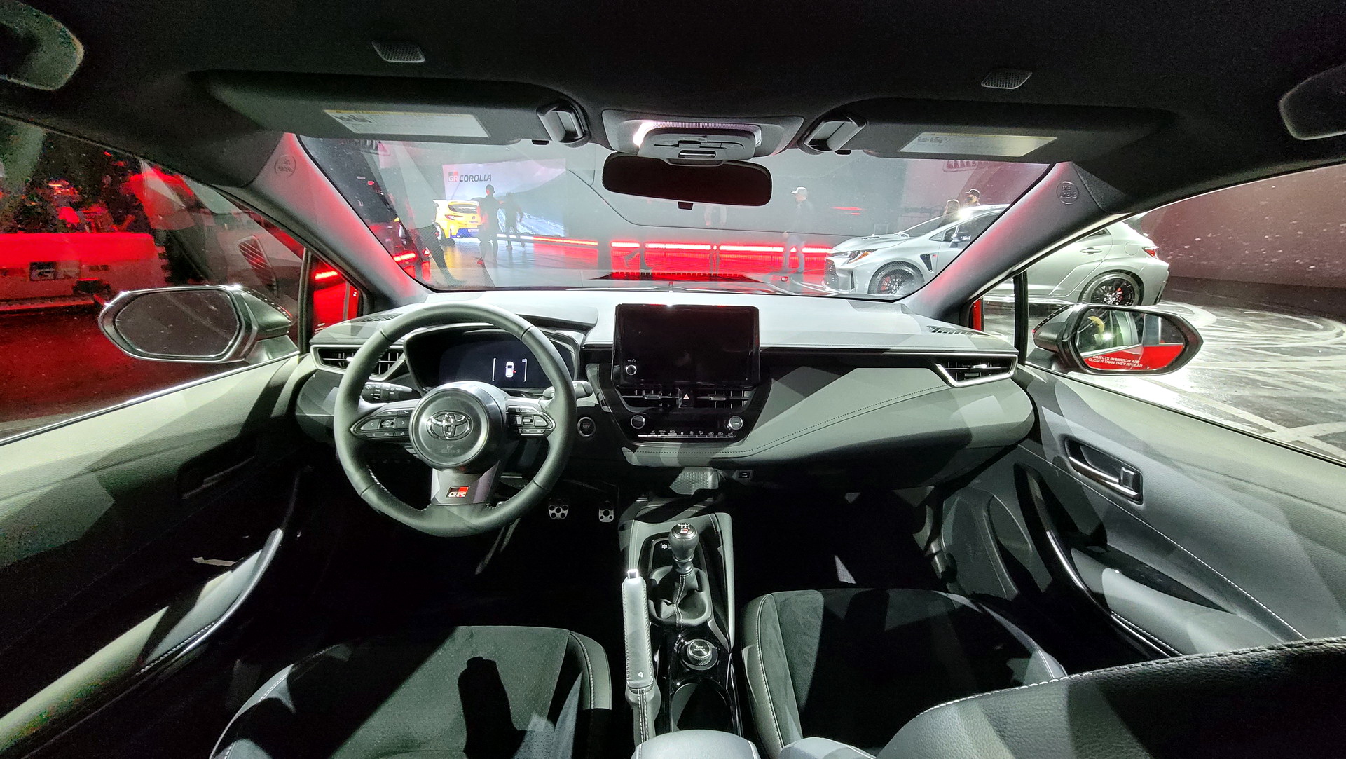 Why Did Toyota’s GR Corolla Launch Cars Have An EV Button And Analog Stock Gauges?