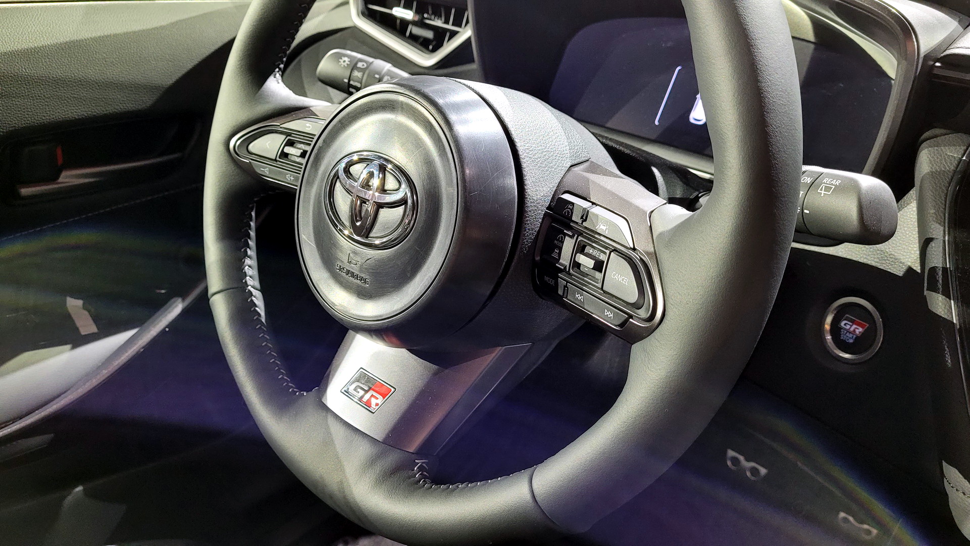 Why Did Toyota’s GR Corolla Launch Cars Have An EV Button And Analog Stock Gauges?