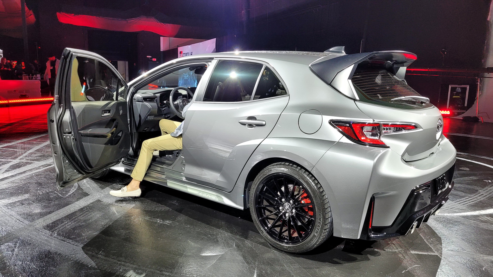 Why Did Toyota’s GR Corolla Launch Cars Have An EV Button And Analog Stock Gauges?