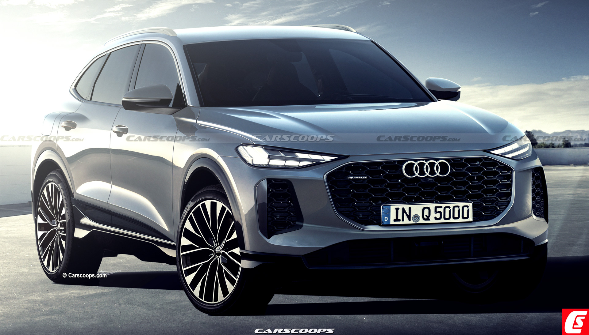 2024 Audi Q5 rendering takes after first spy shots with prototypes