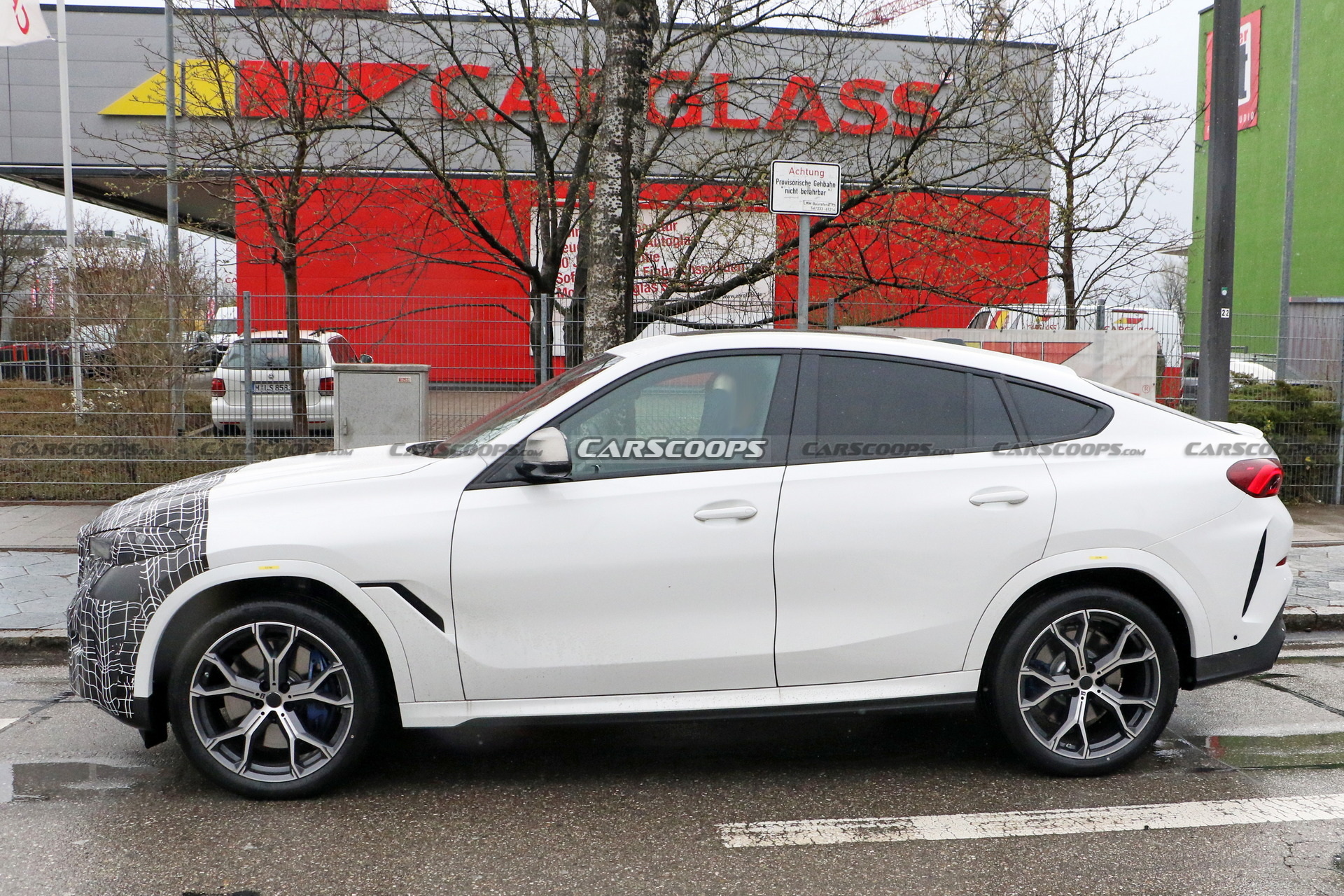 2024 BMW X6 Facelift Spied Again Hiding A Freshened Front End With New Headlamp Signatures