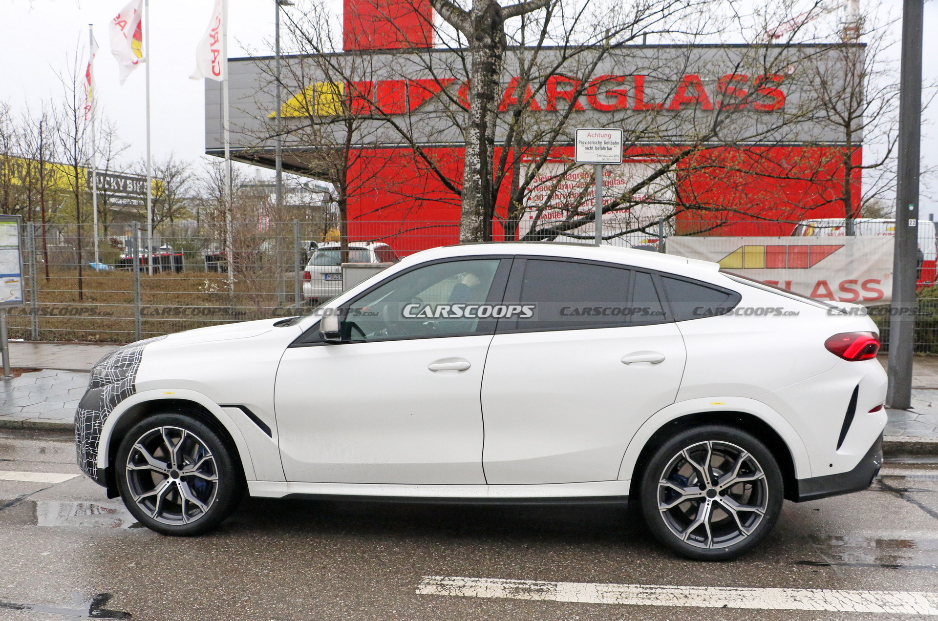 2024 BMW X6 Facelift Spied Again Hiding A Freshened Front End With New Headlamp Signatures