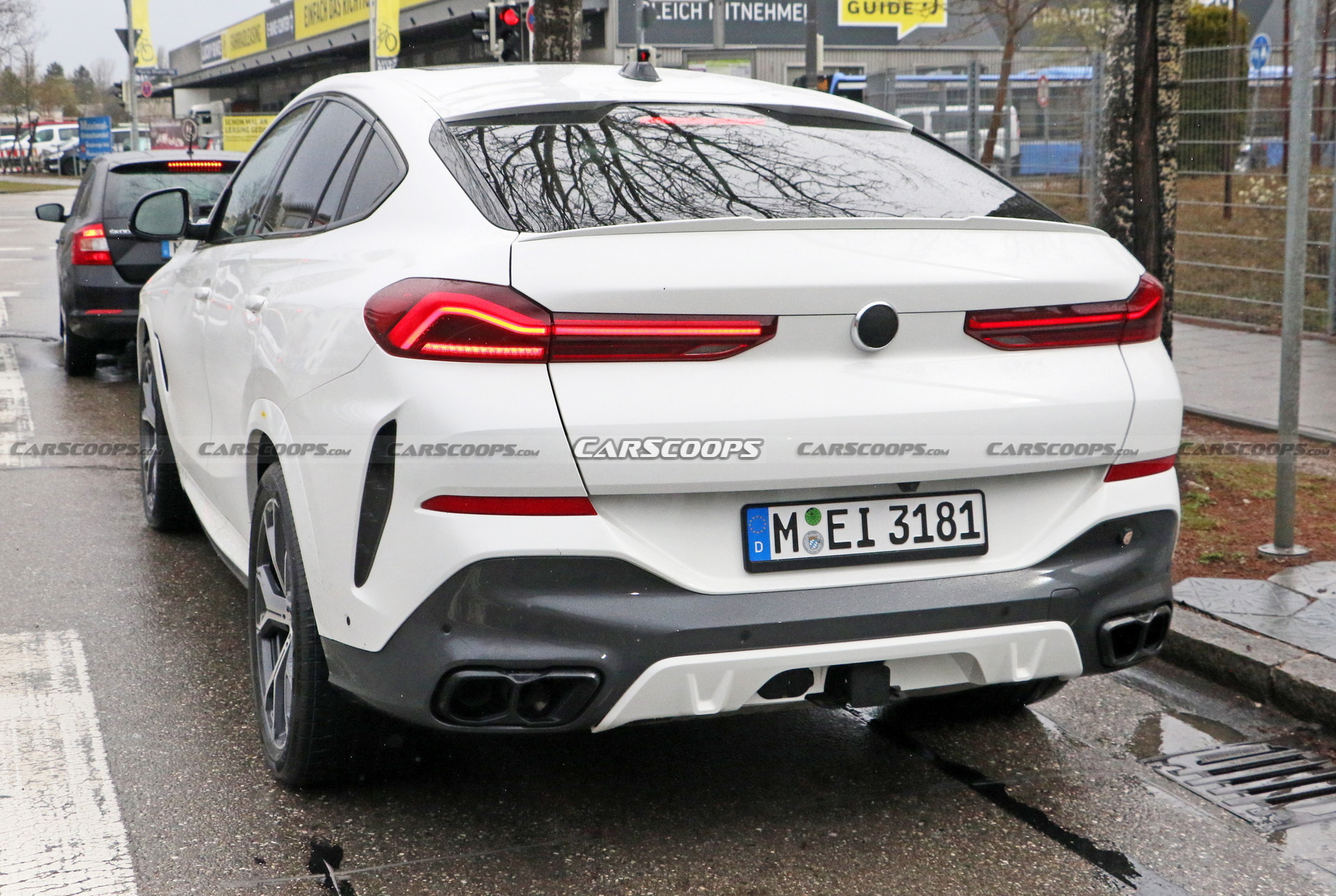 2024 BMW X6 Facelift Spied Again Hiding A Freshened Front End With New Headlamp Signatures