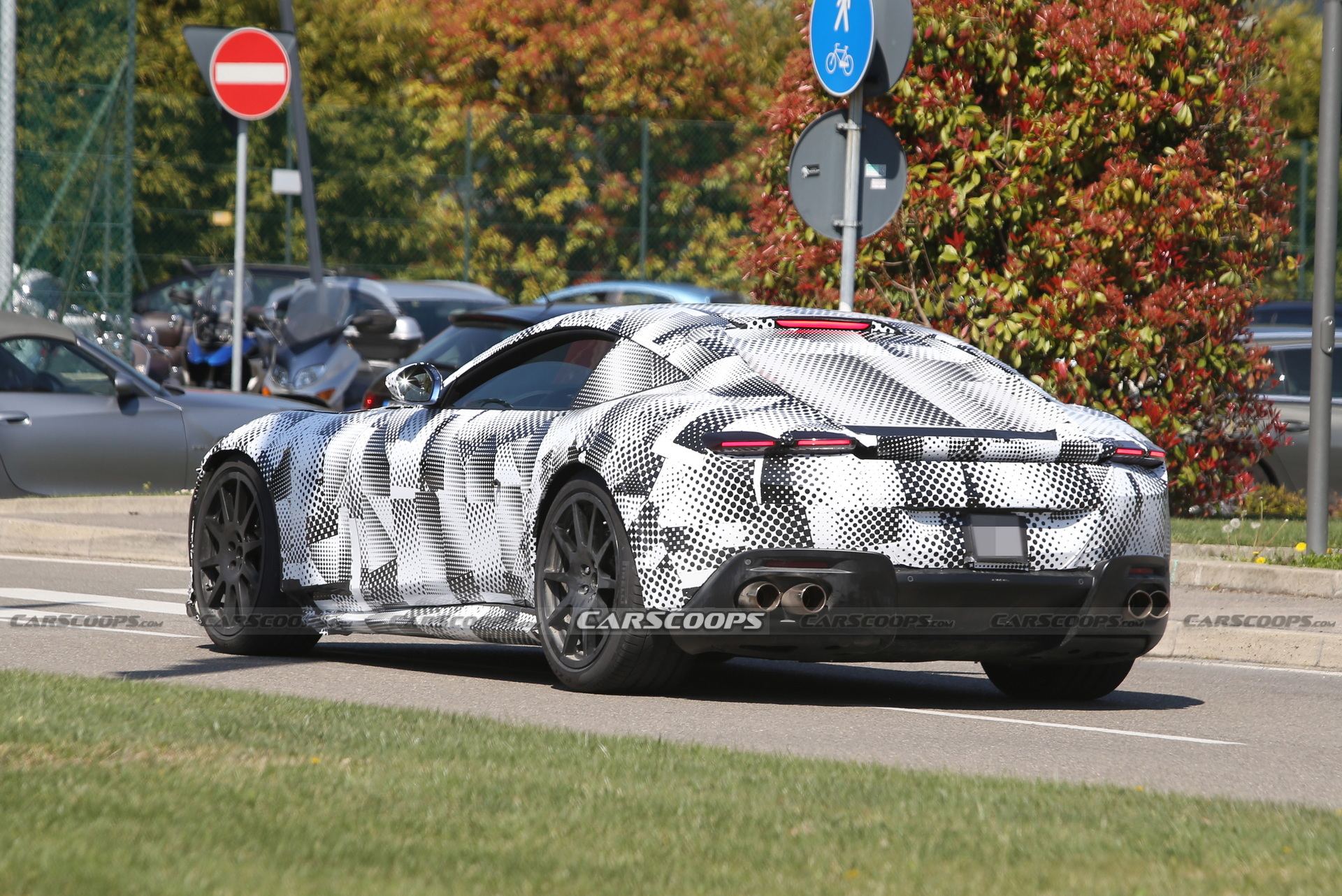 Could This Stretched Out Ferrari Roma Be A Mule For The Front-Engine V12 Successor To The 812?